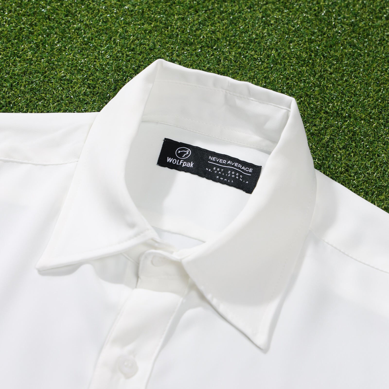 Arctic White Country Club Button Up