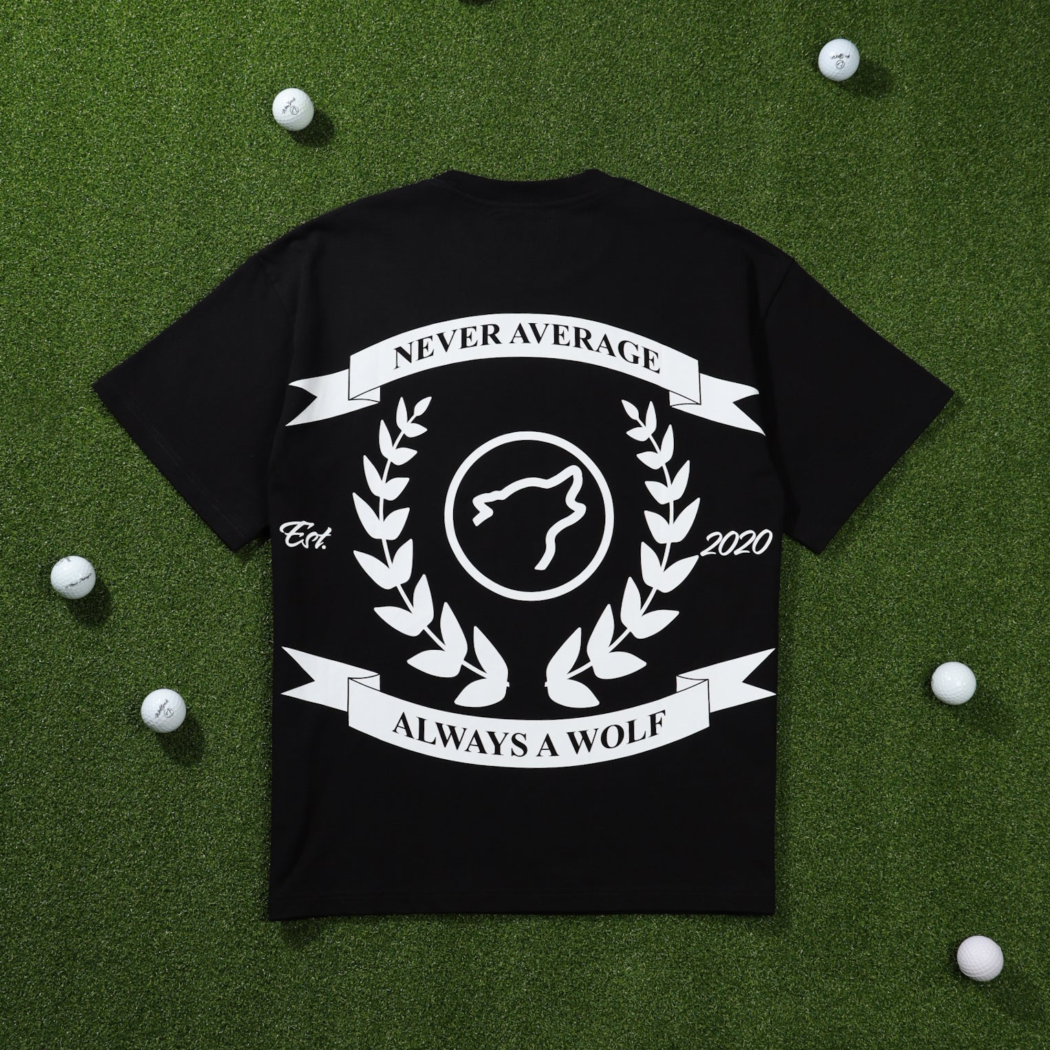 Alpha Black Country Club Graphic Tee