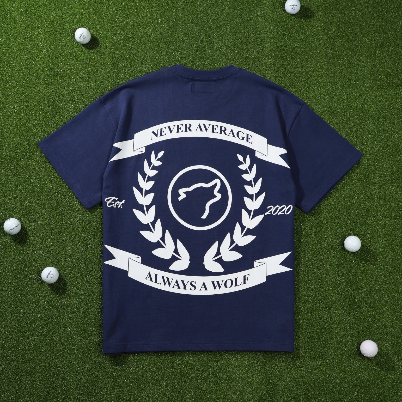 Navy Blue Country Club Graphic Tee