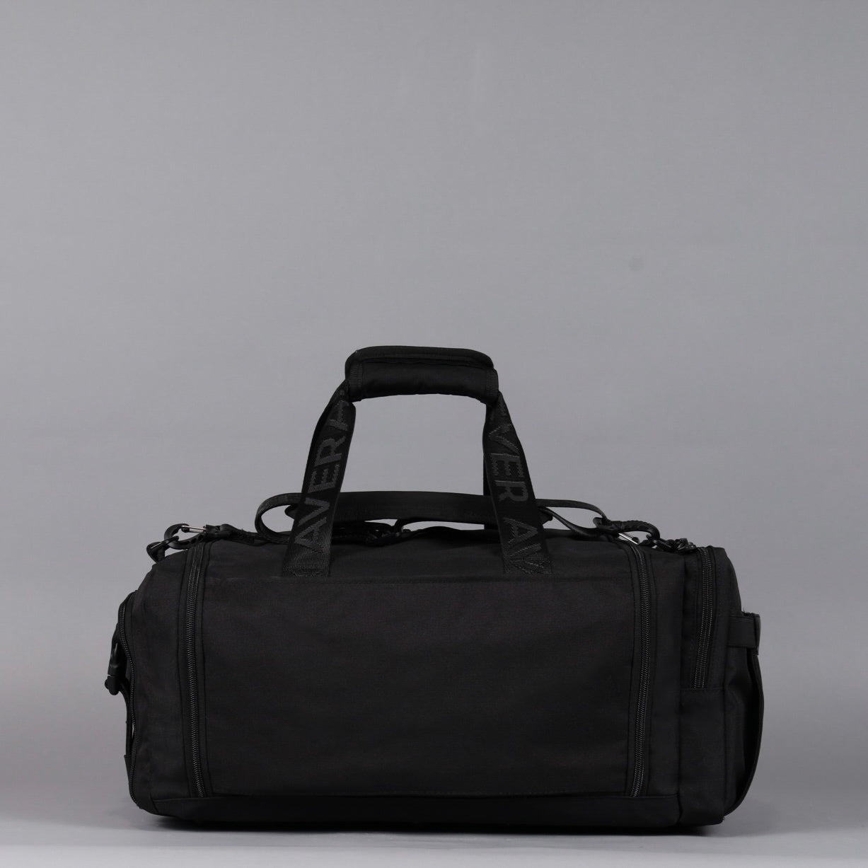 30L Perfect Duffle Bag Alpha Black (3 Pockets w/Full Velcro Front)