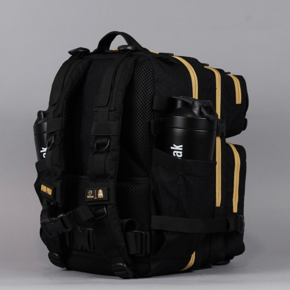 2024 Olympia 35L Backpack Black Hexagon