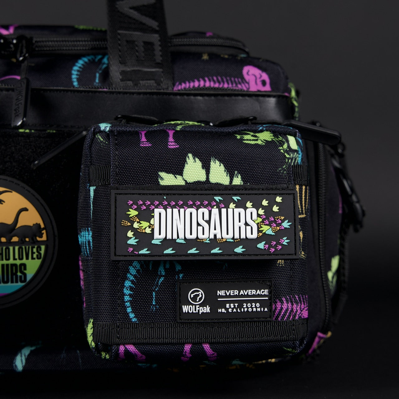 20L Mini Duffle Dino Bag