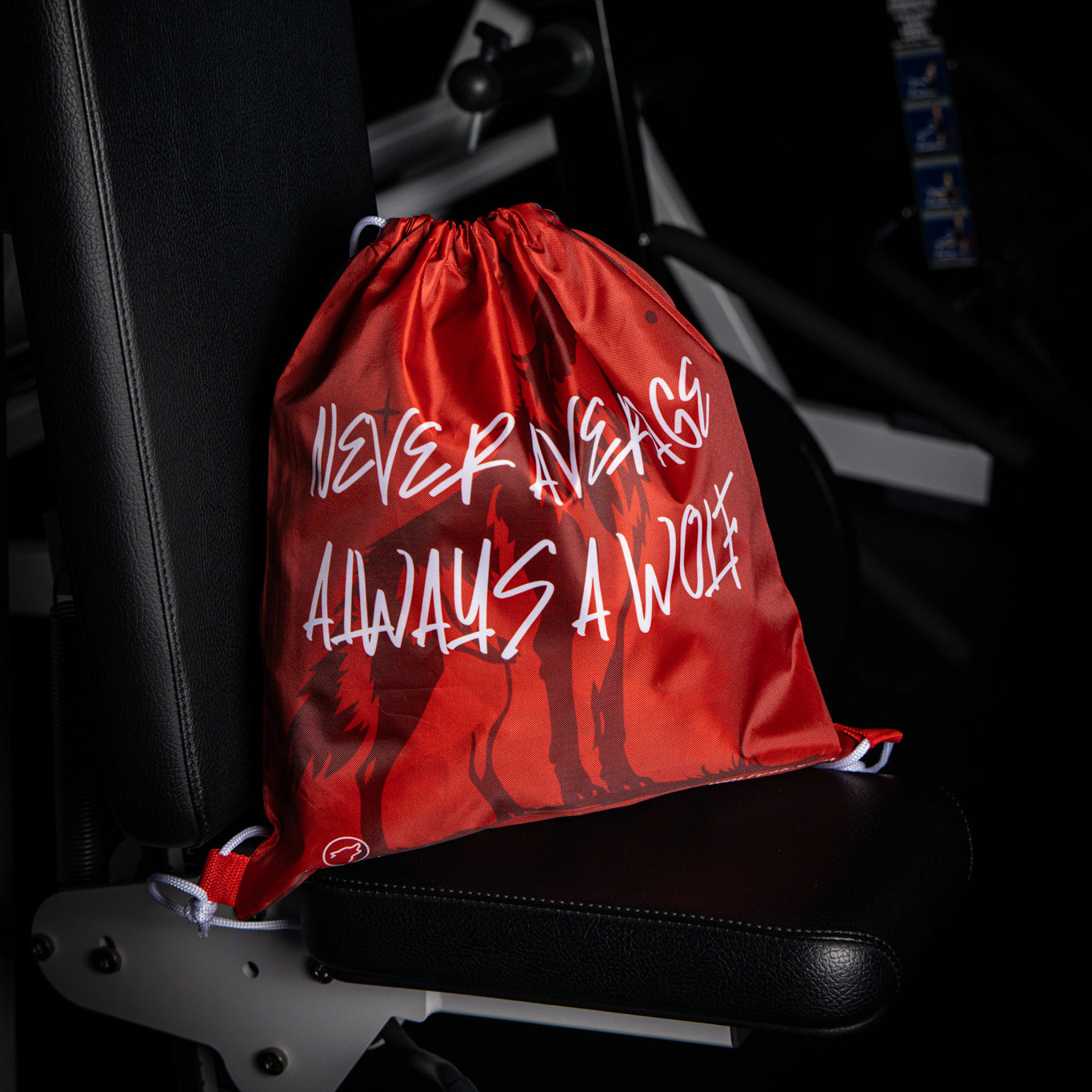 Savage Red Draw String Sackpack Bag Drawstring