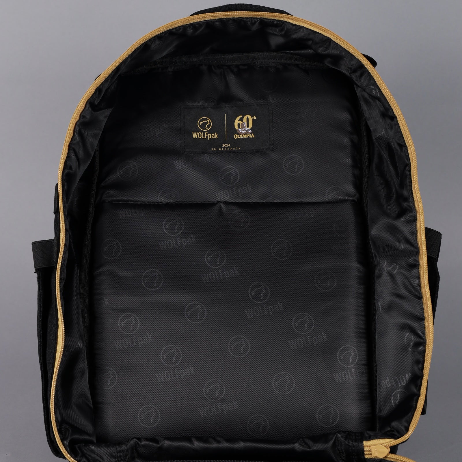 2024 Olympia 35L Backpack Black Hexagon