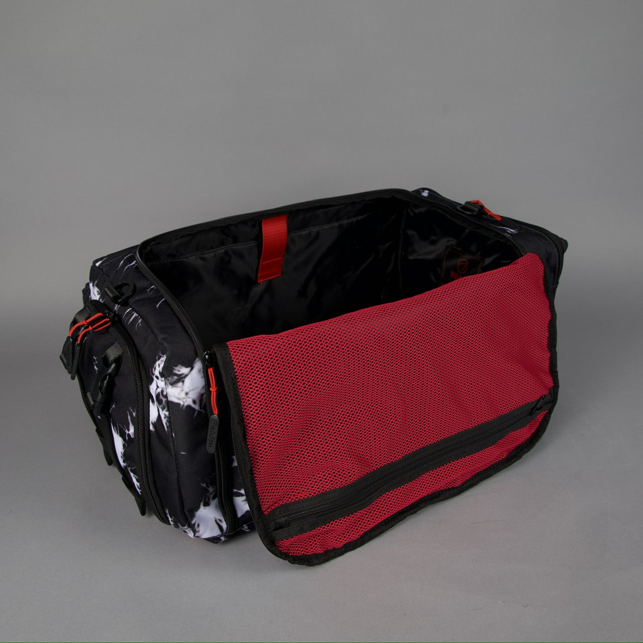 Bolsa de lona Ultimate 40L Negro Rayo Inmortal Rojo