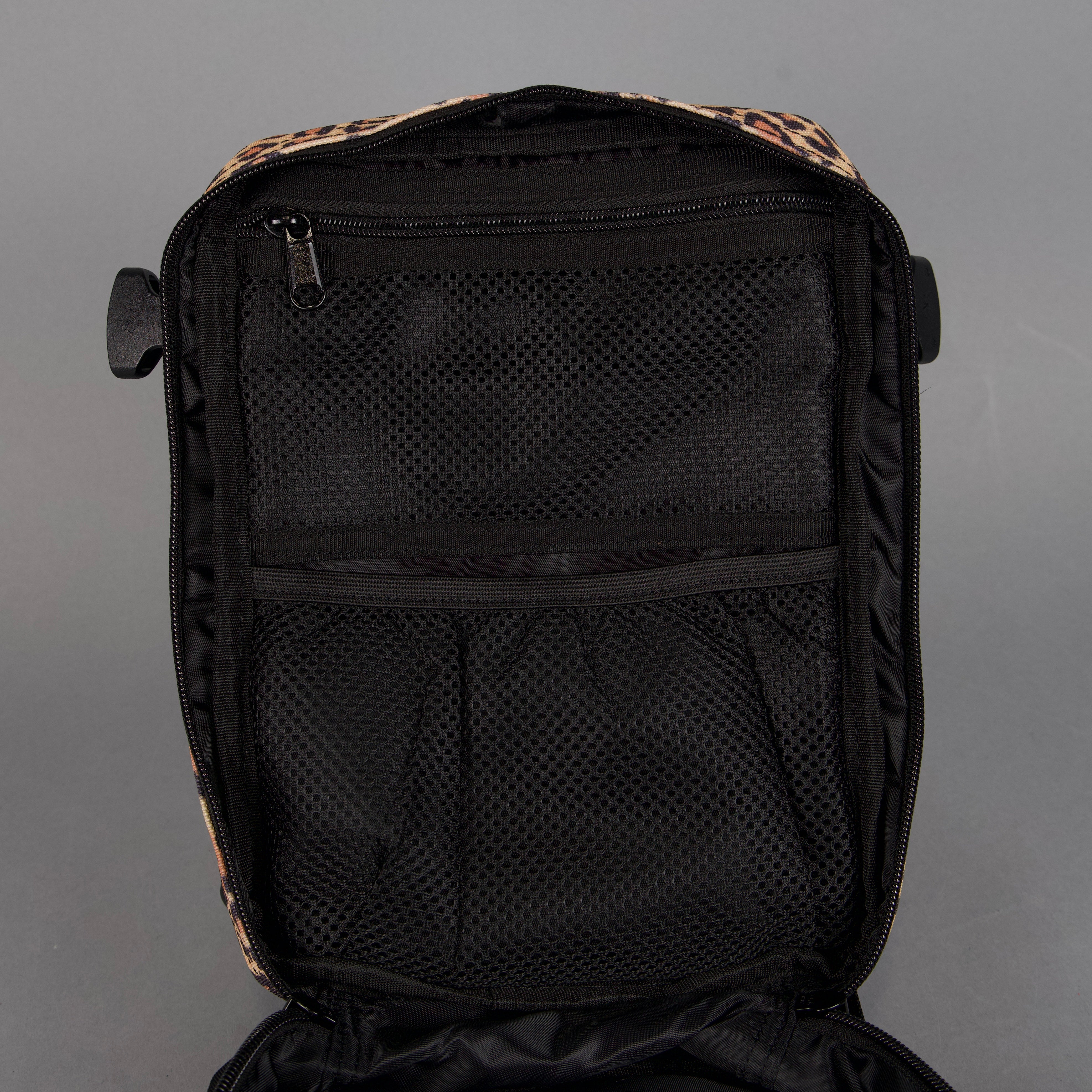 9L Backpack Mini Alpha Black Leopard Limited Edition