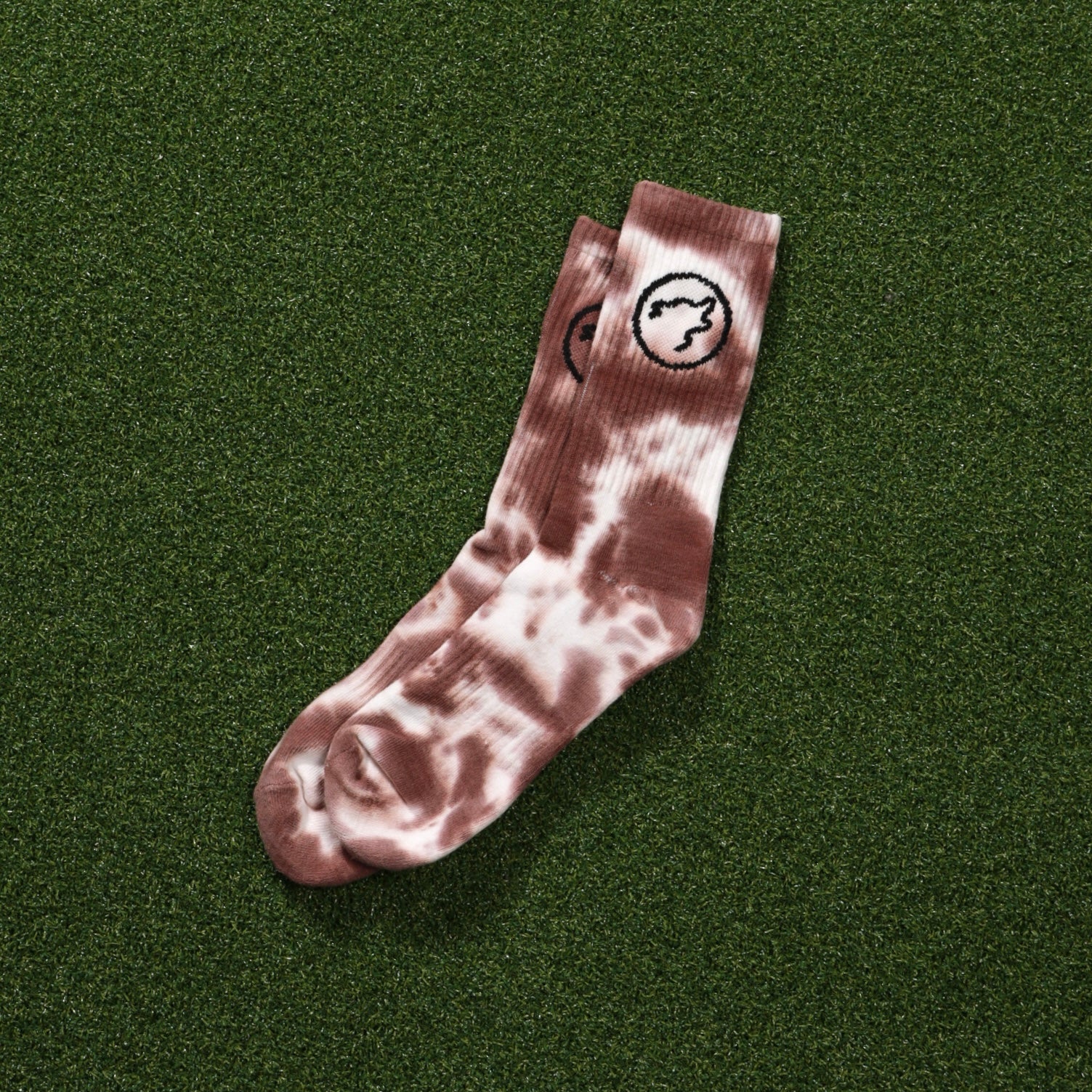 Mocha Brown Crew Socks