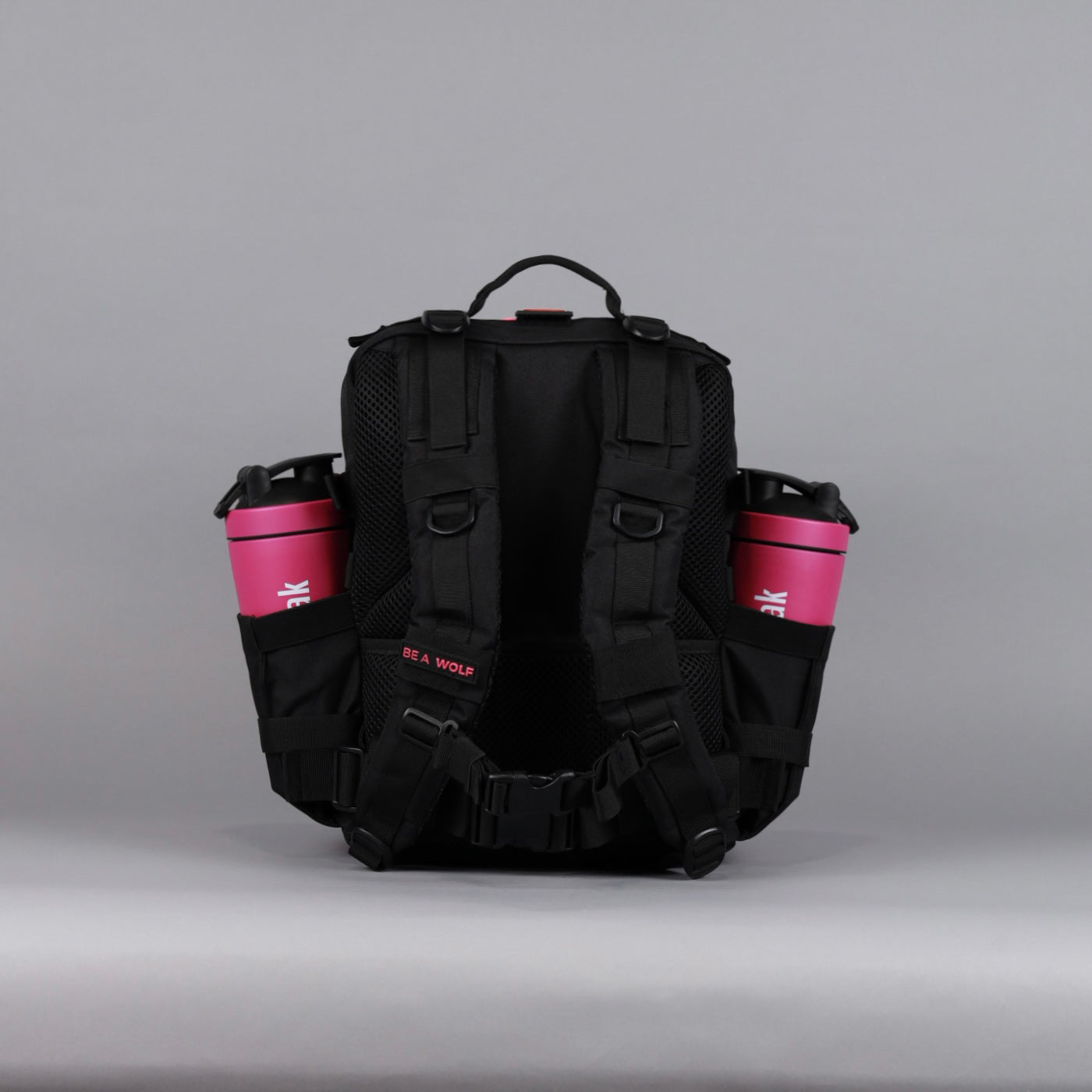 Mochila 25L Negro Rosa Neón 