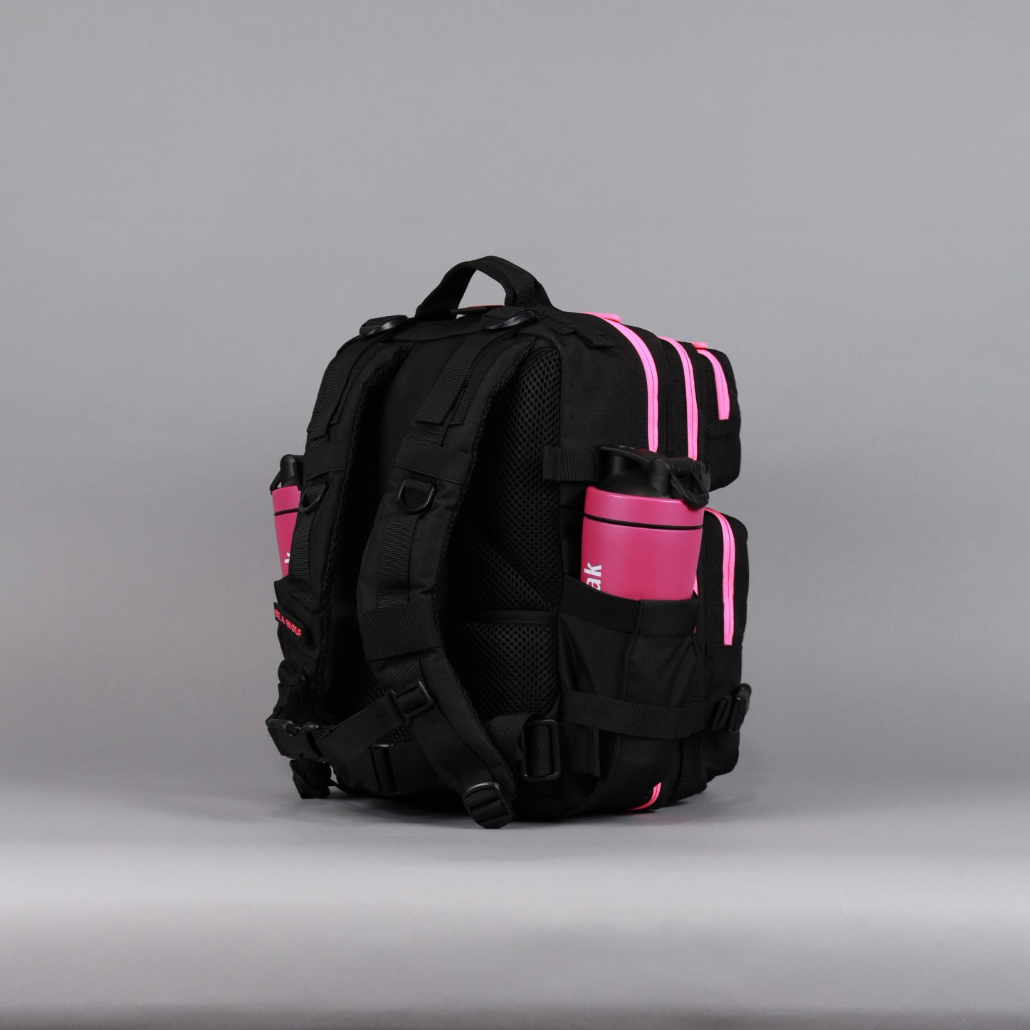 Mochila 25L Negro Rosa Neón 