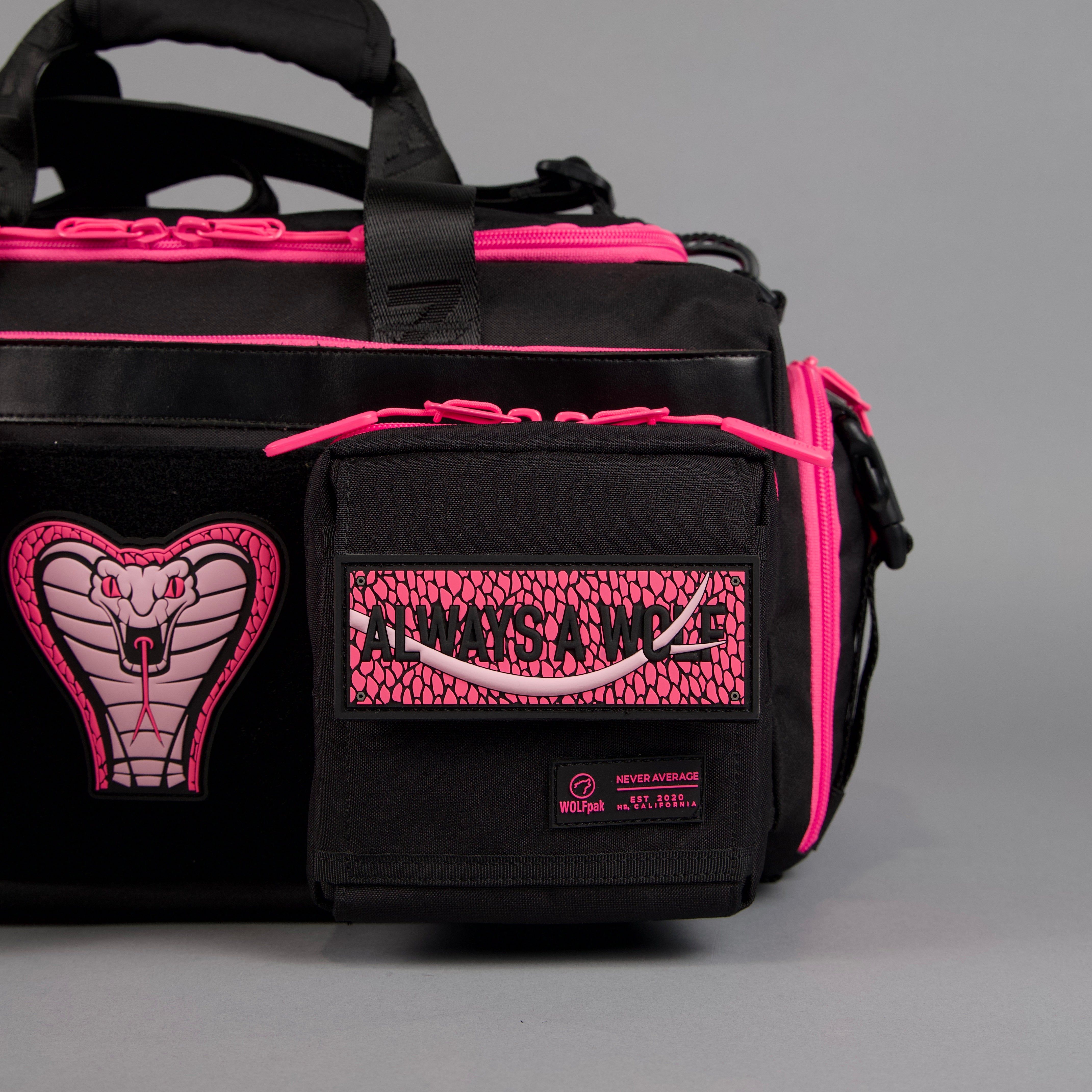 30L Perfect Duffle Bag Pink Venom