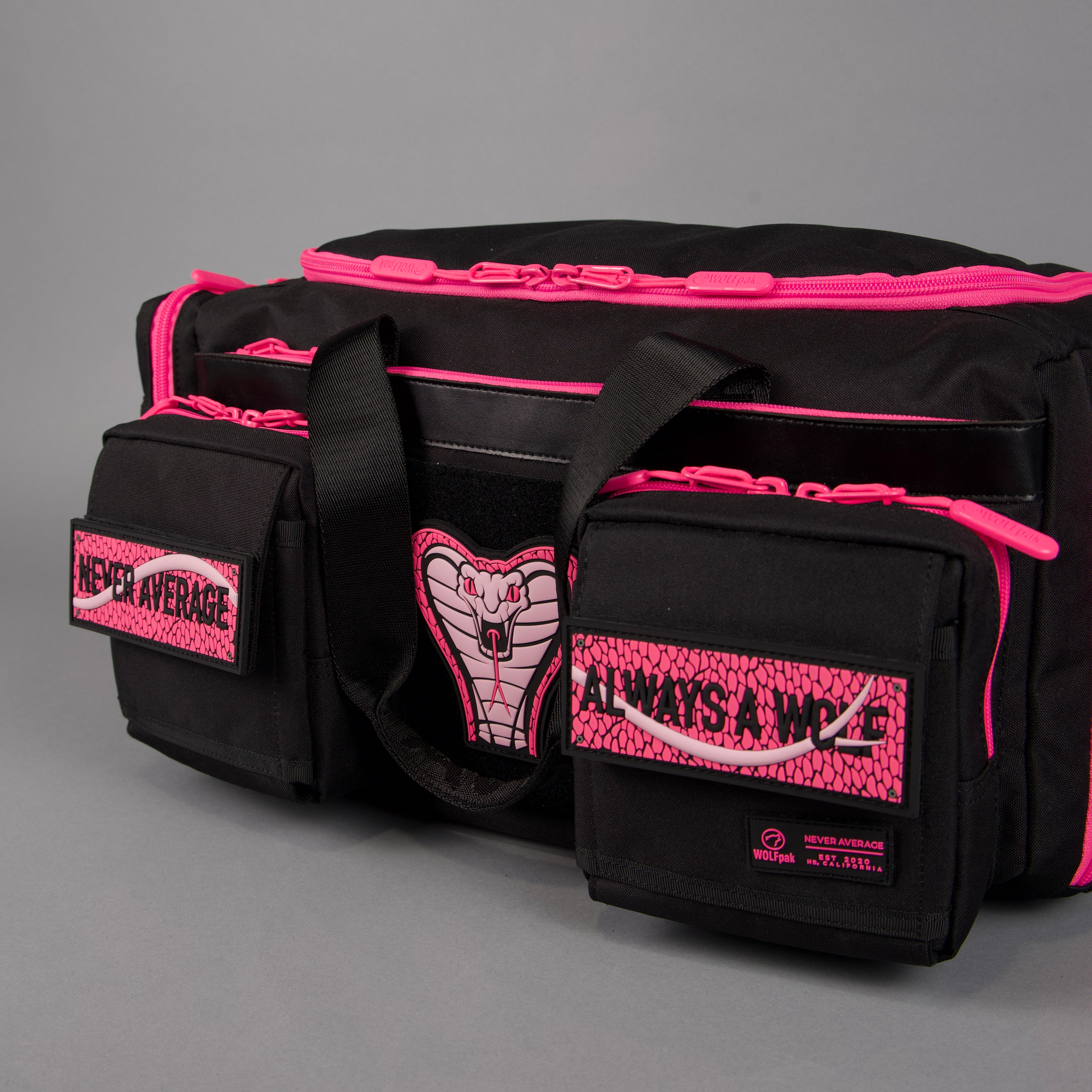 30L Perfect Duffle Bag Pink Venom