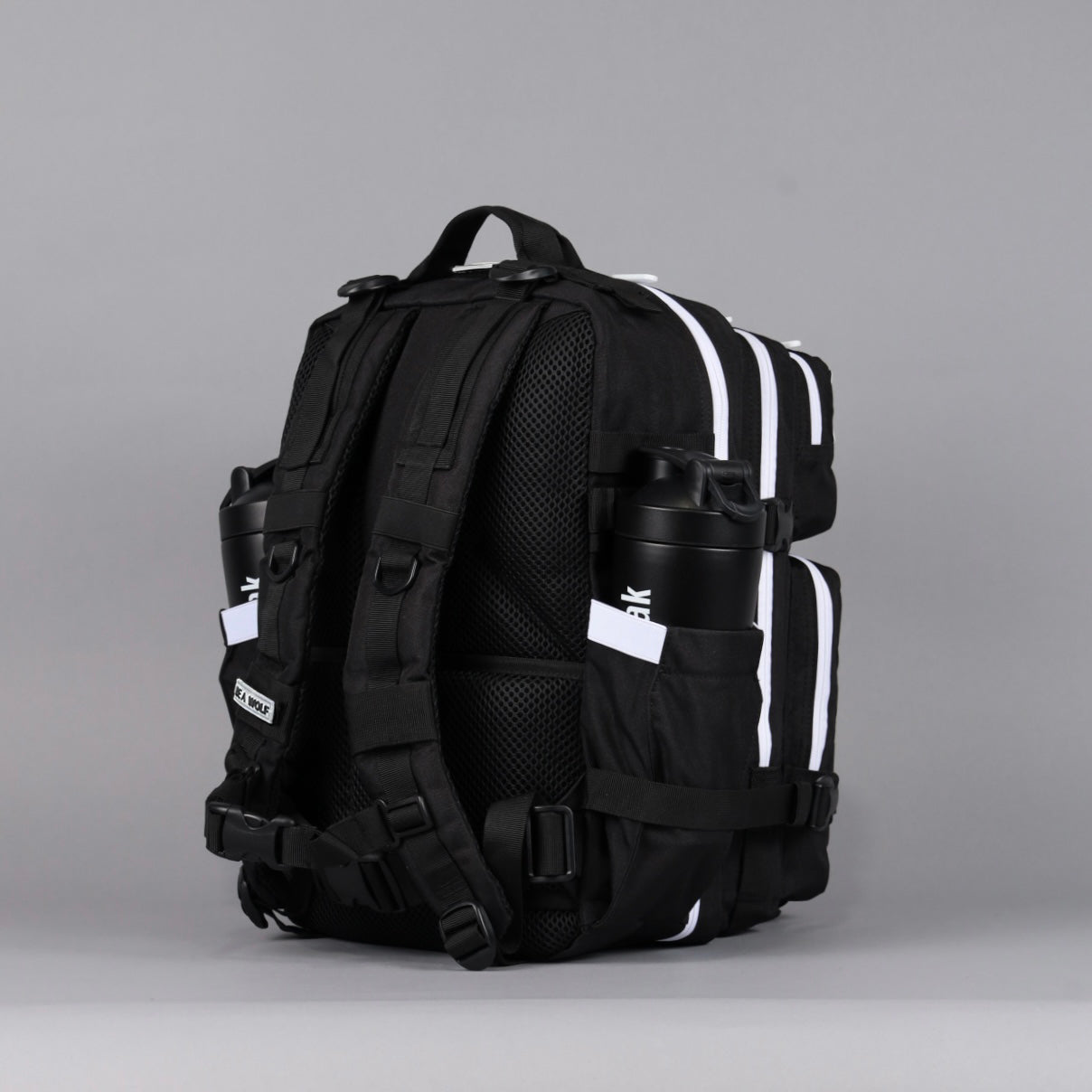 35L Backpack Alpha Black White Accents