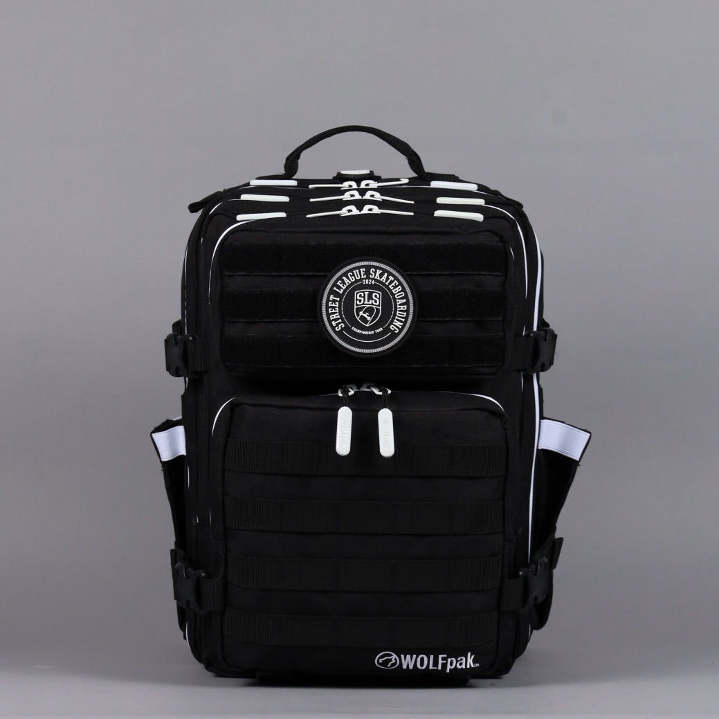 25L Backpack Black Street League Skateboarding SLS