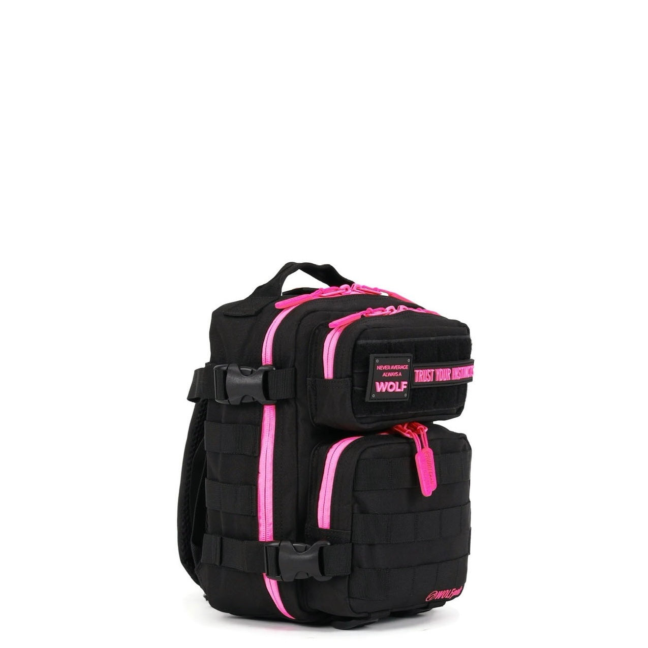 9L Backpack Mini Black Neon Pink
