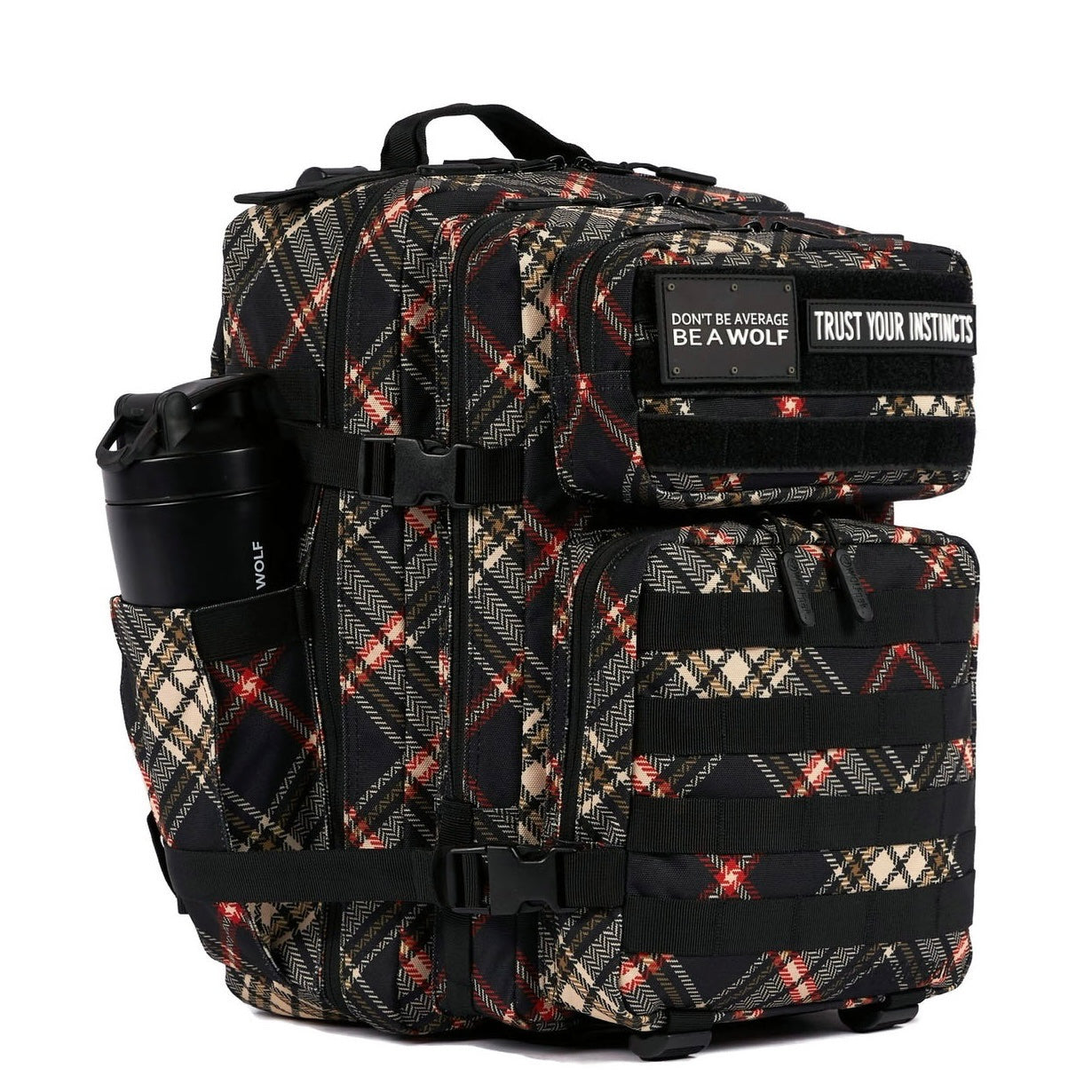 Patterned Backpack | Plaid Backpack | WOLFpak