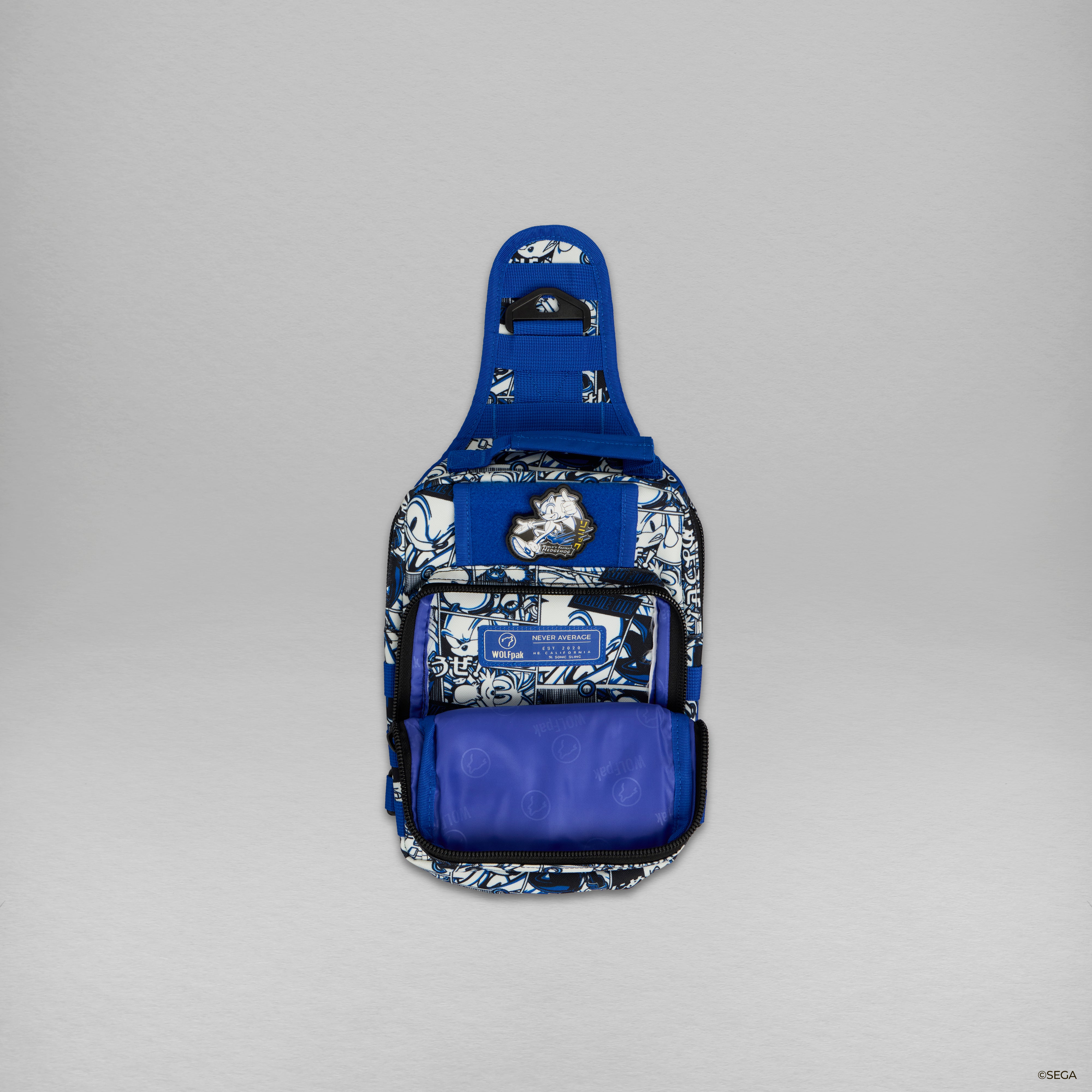 9L Tactical Sling Bag Sonic The Hedgehog