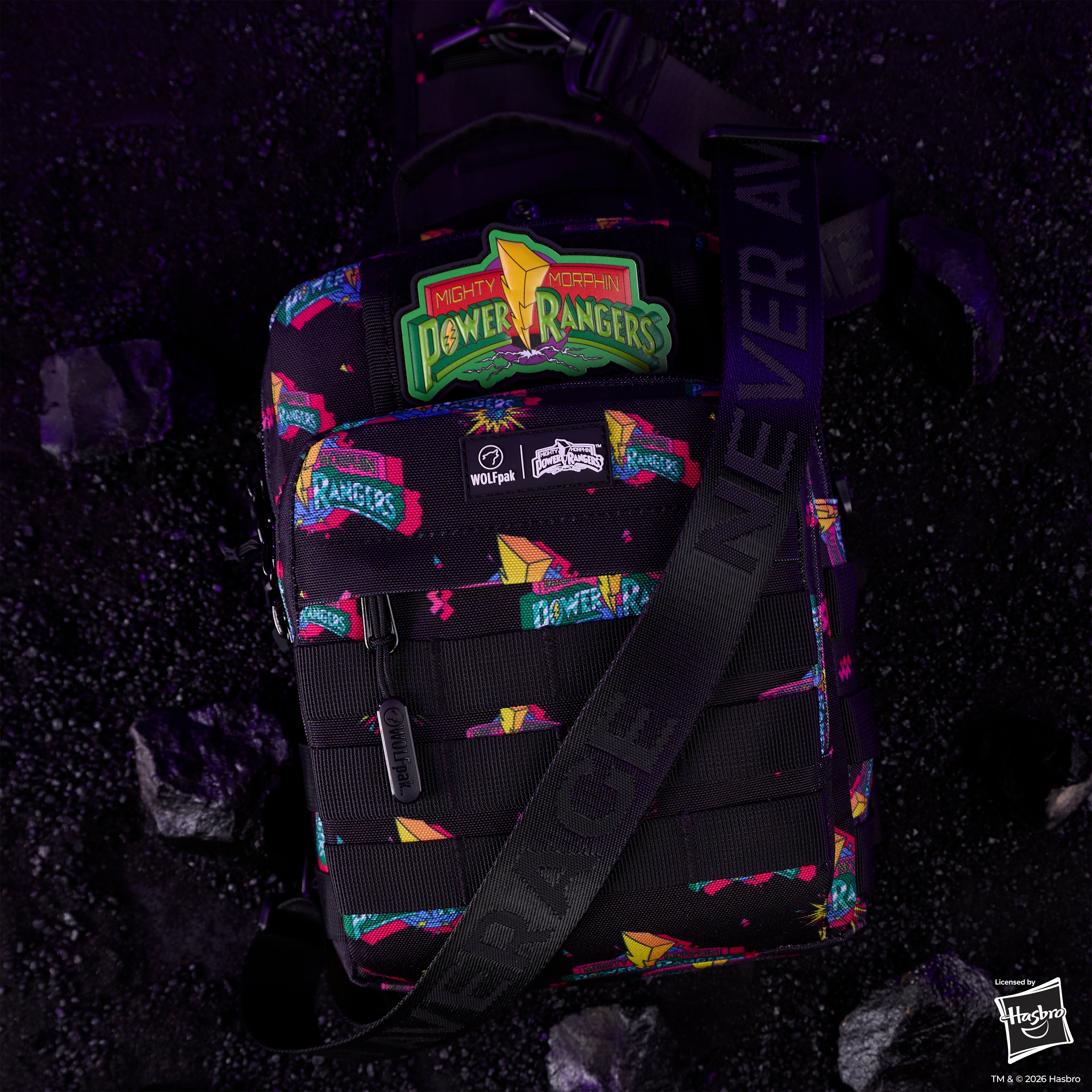 9L Tactical Sling Bag Power Rangers