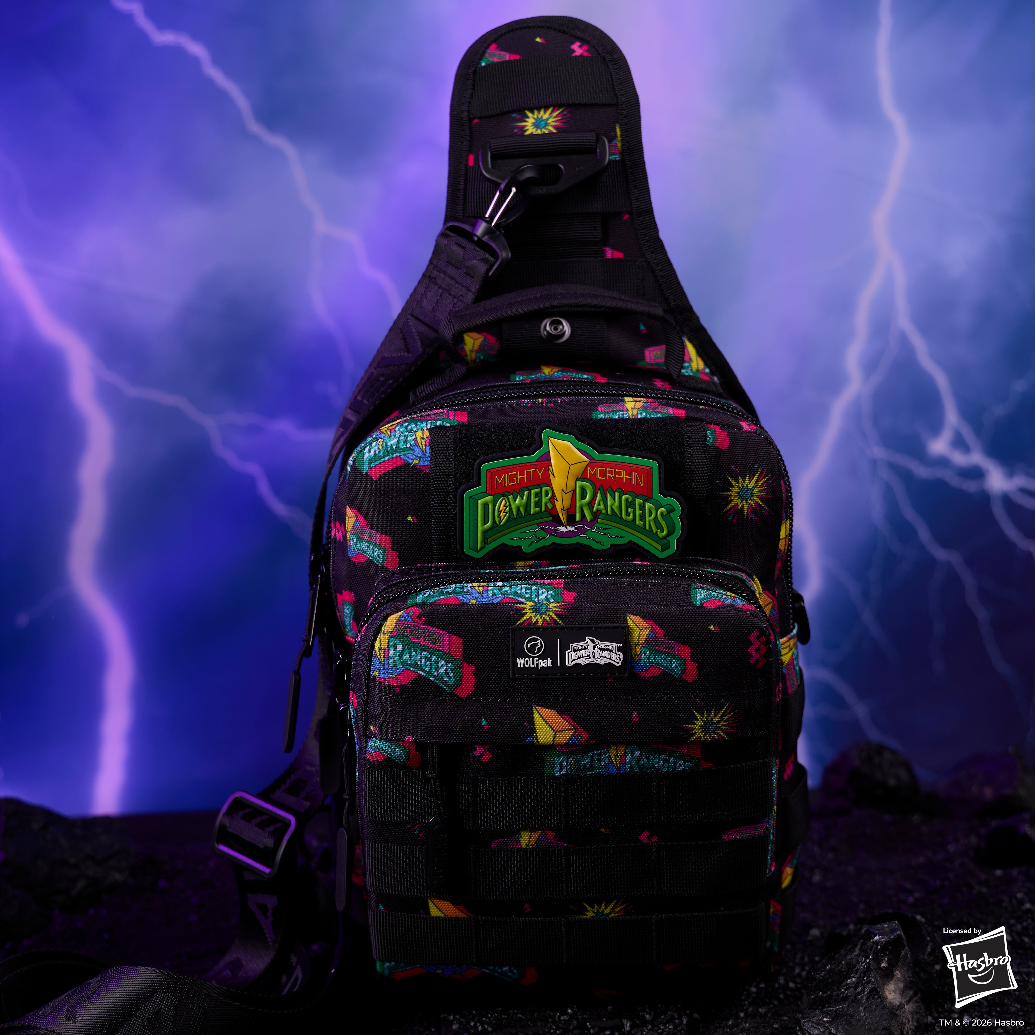 9L Tactical Sling Bag Power Rangers