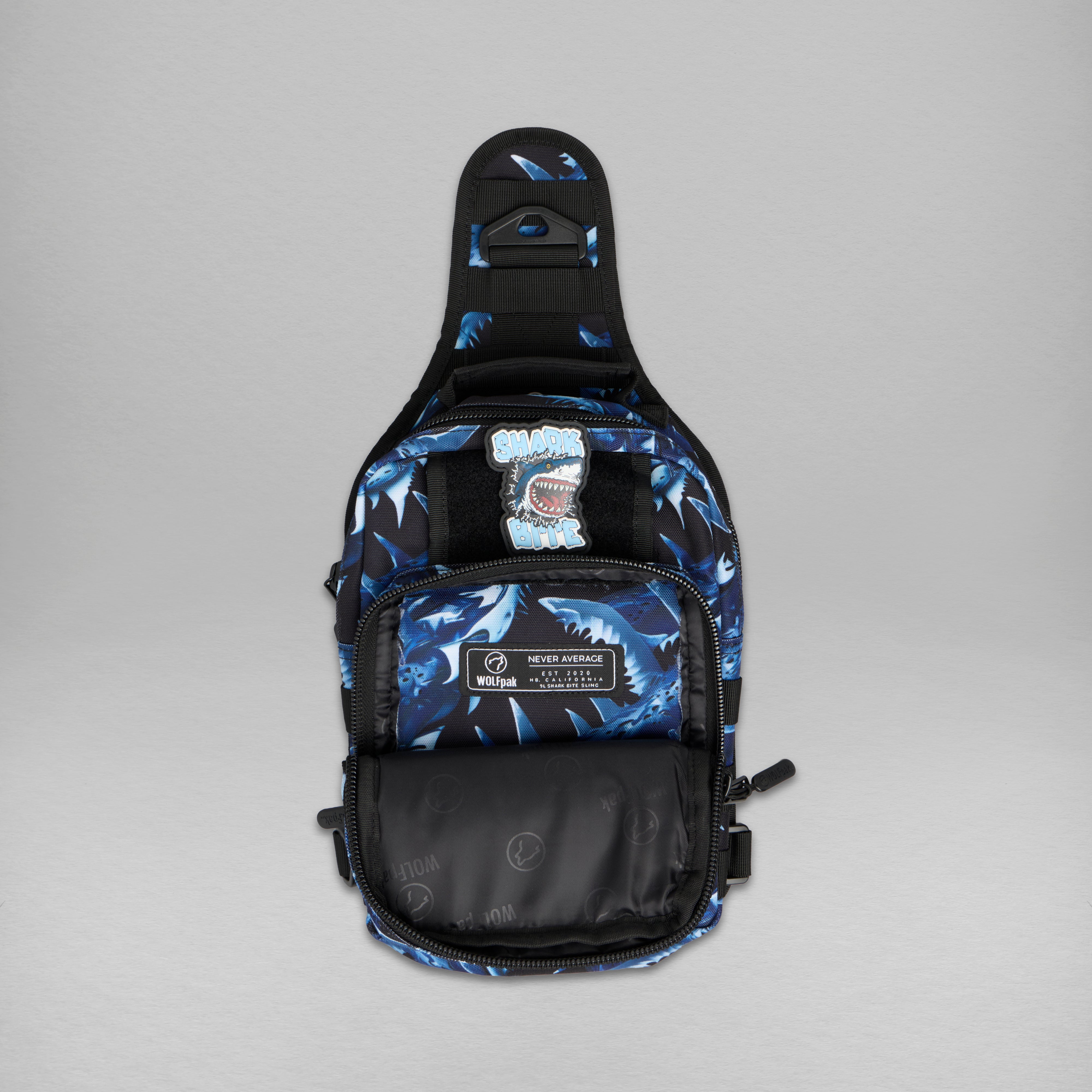 9L Tactical Sling Bag Shark Bite