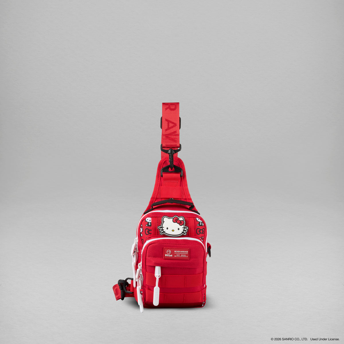 4L Mini Tactical Sling Bag Hello Kitty