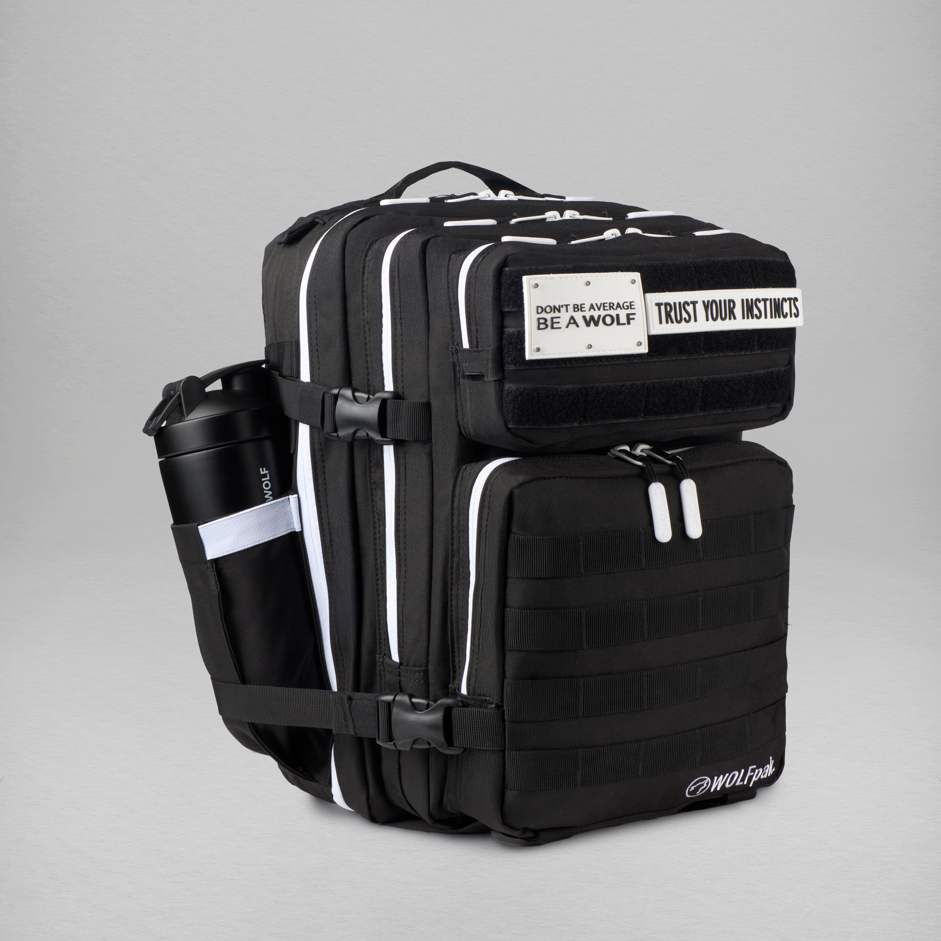 35L Backpack Alpha Black White Accents