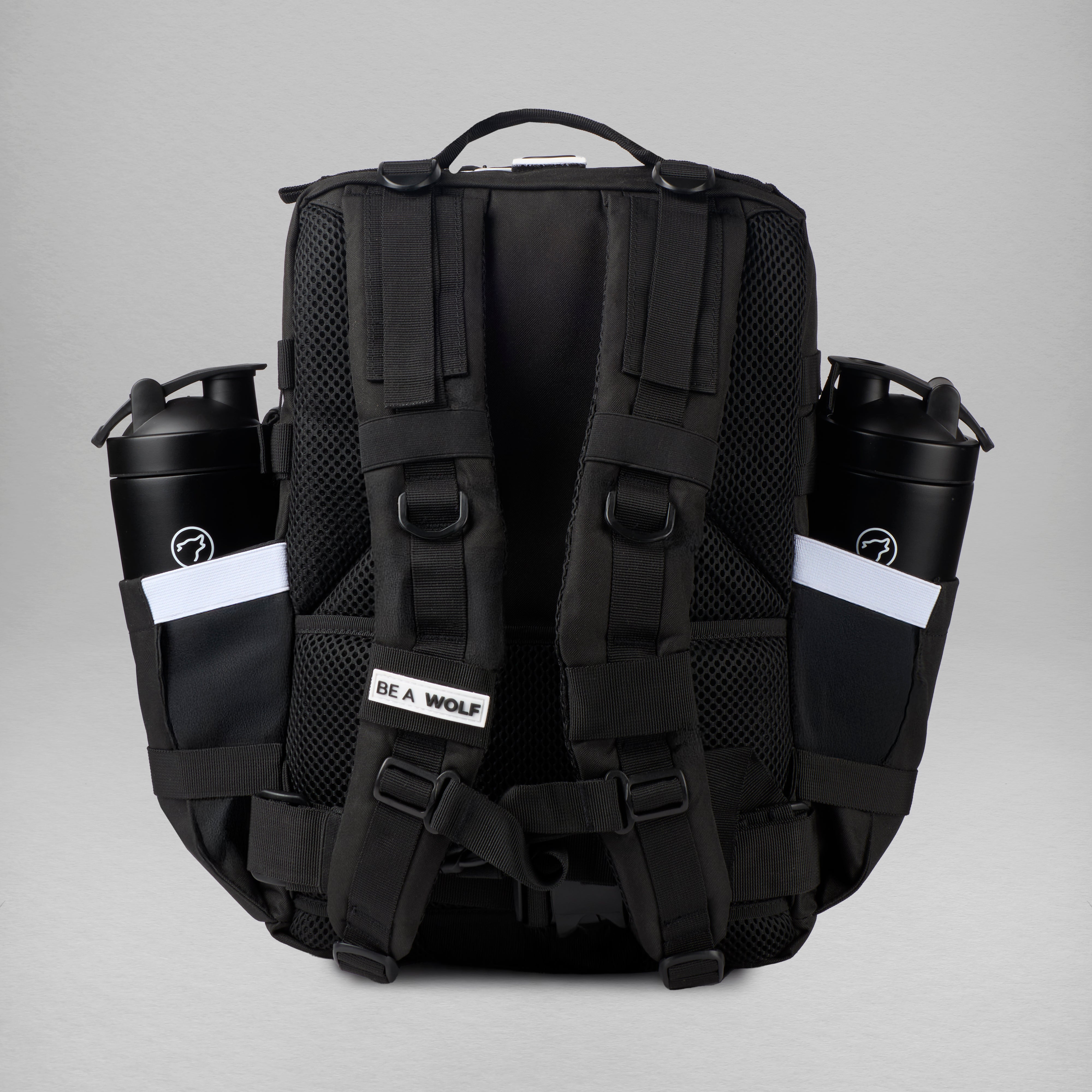 45L Backpack Alpha Black White Accents