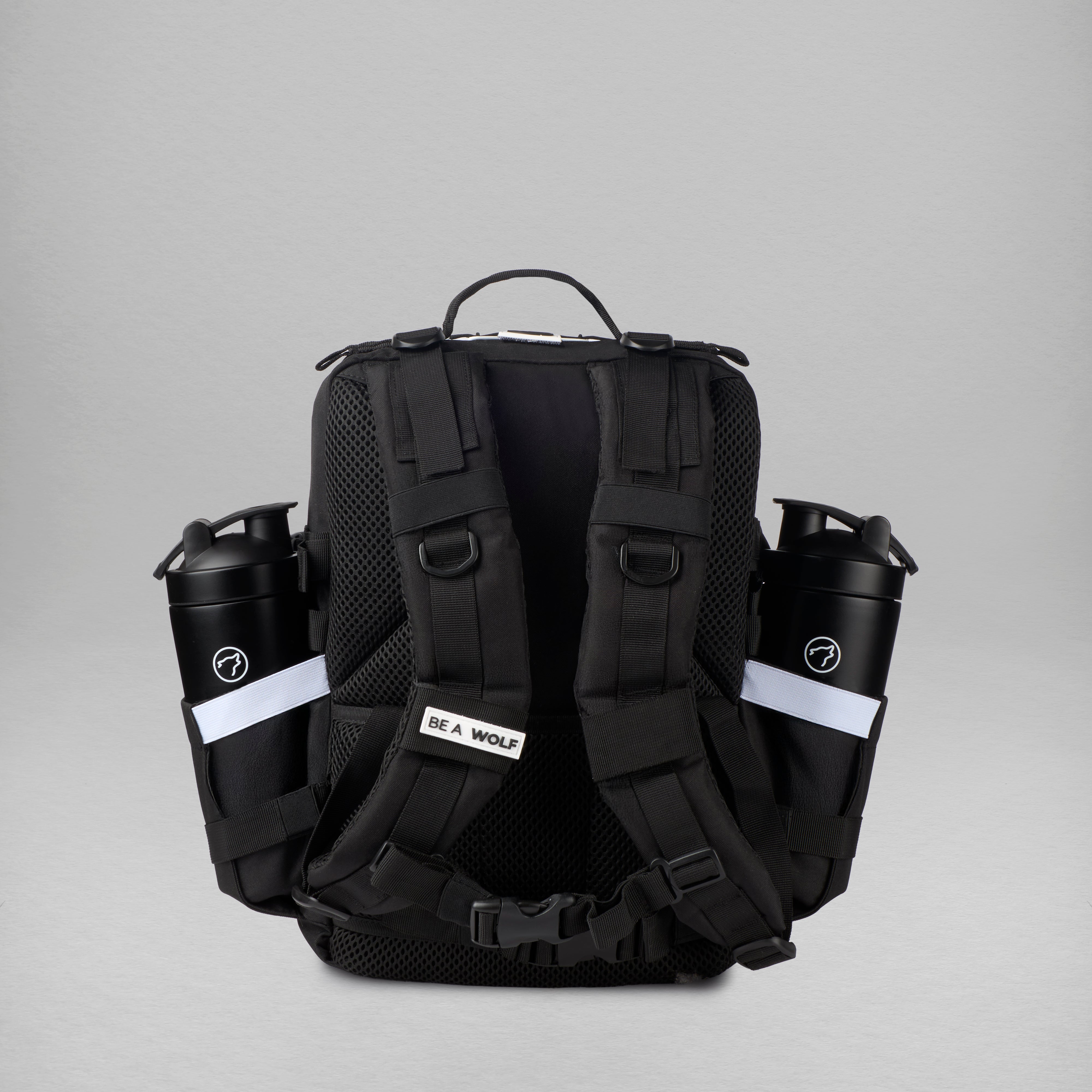 25L Backpack Alpha Black with White Accents