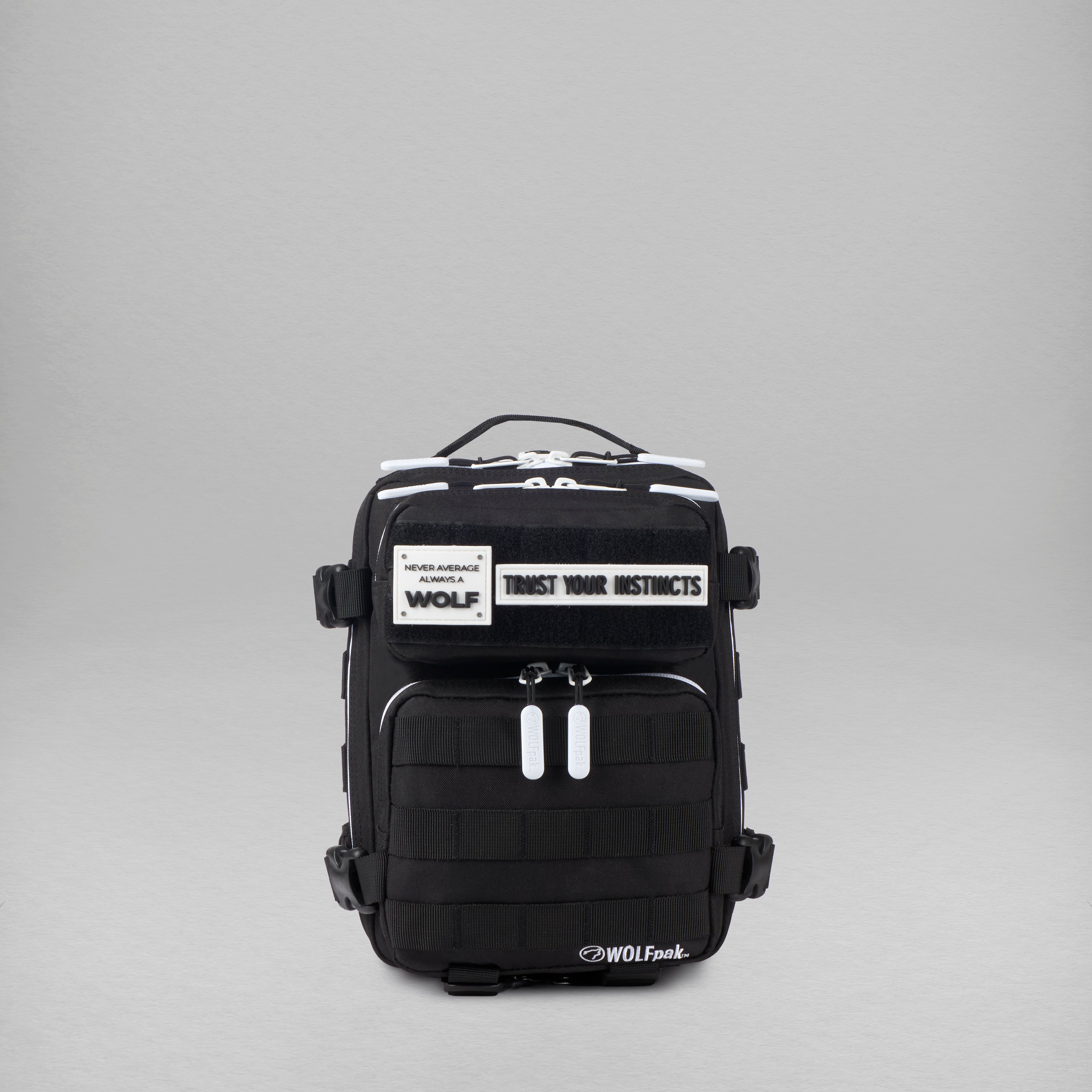 9L Backpack Mini Alpha Black White Accents