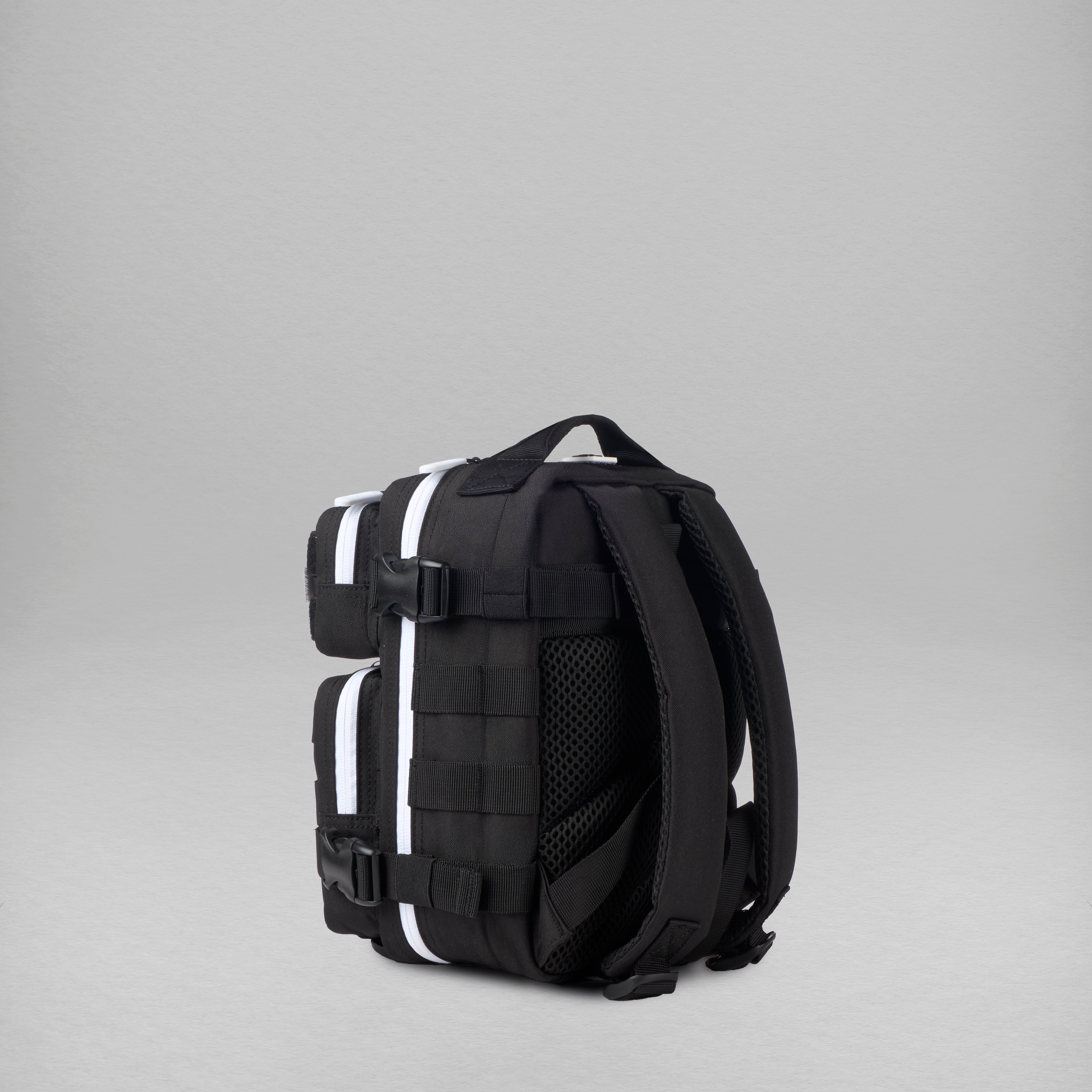 9L Backpack Mini Alpha Black White Accents