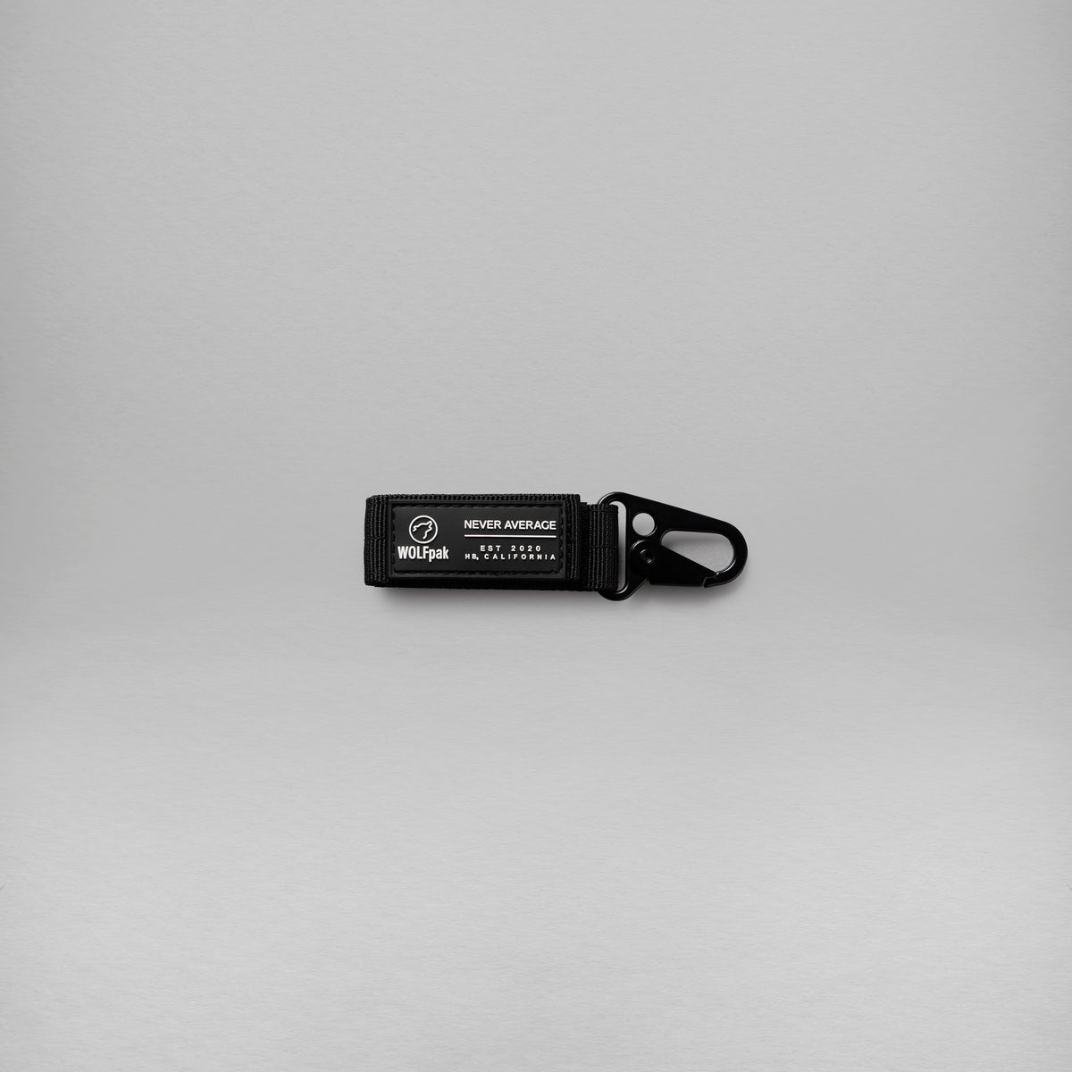 Ultra Tech Chain Key Multi-Functional Nylon Key Chain Alpha Black