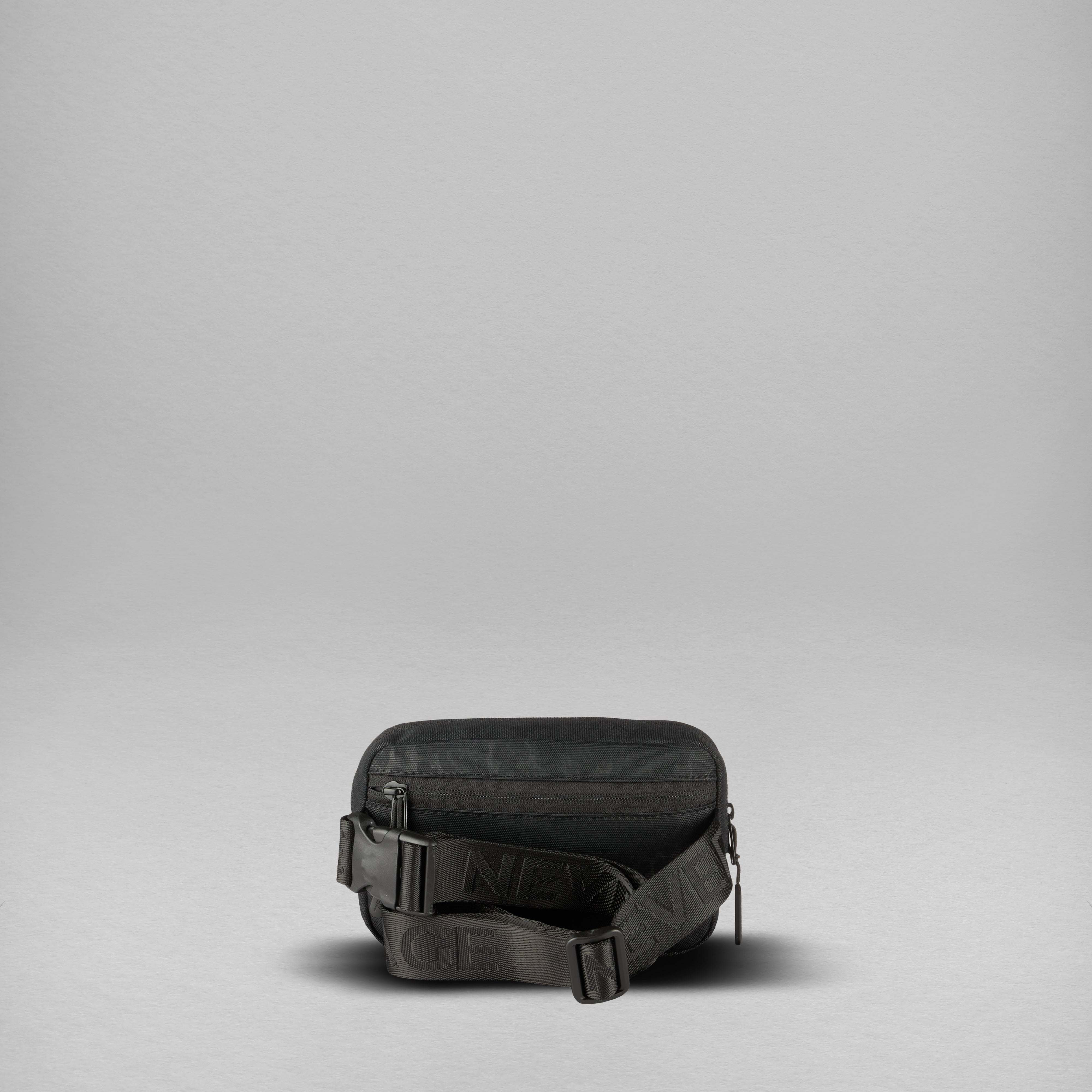 Crossbody Pack Black Leopard