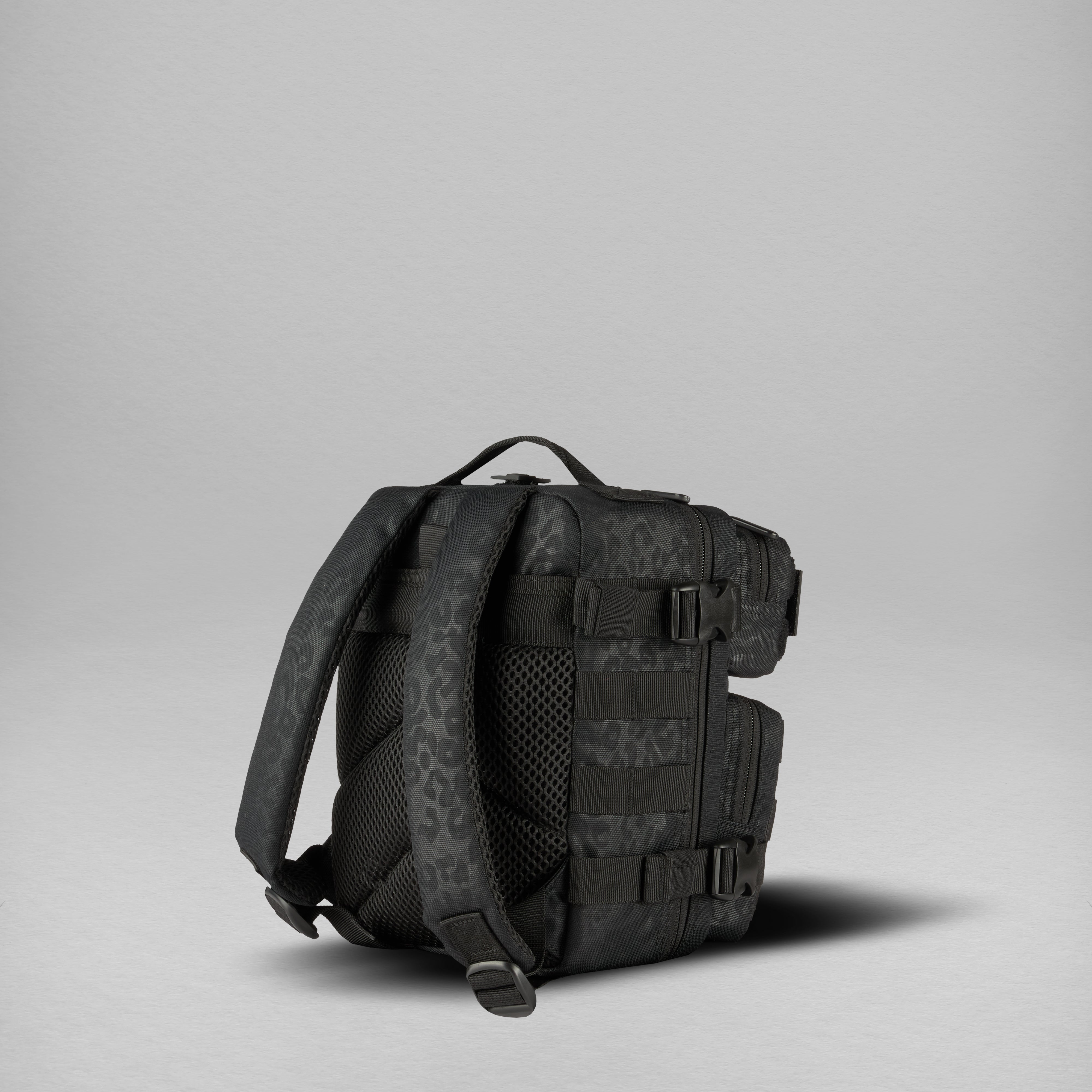 9L Backpack Mini Black Leopard