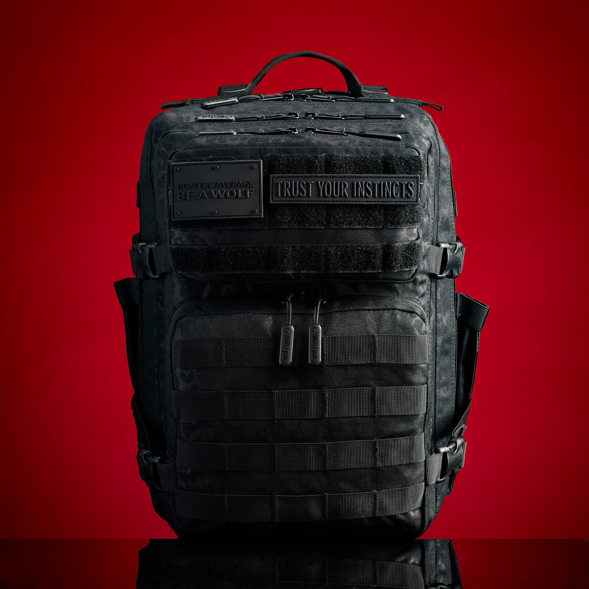 WOLFpak - 35L Backpack Black Leopard - Backpack - Gym Bag - Tactical Backpack - Travel Gear - Fitness Storage