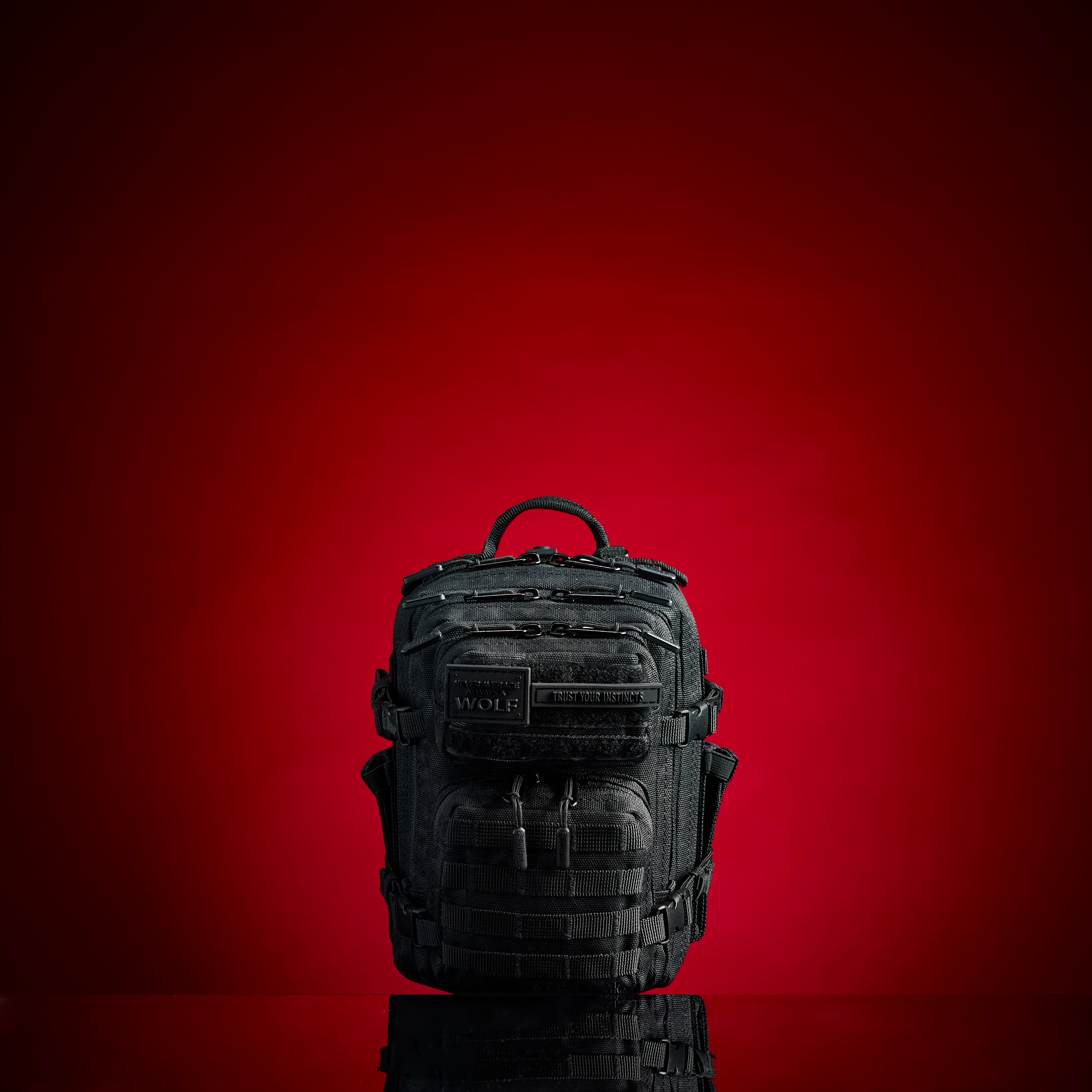 3L Backpack Black Leopard