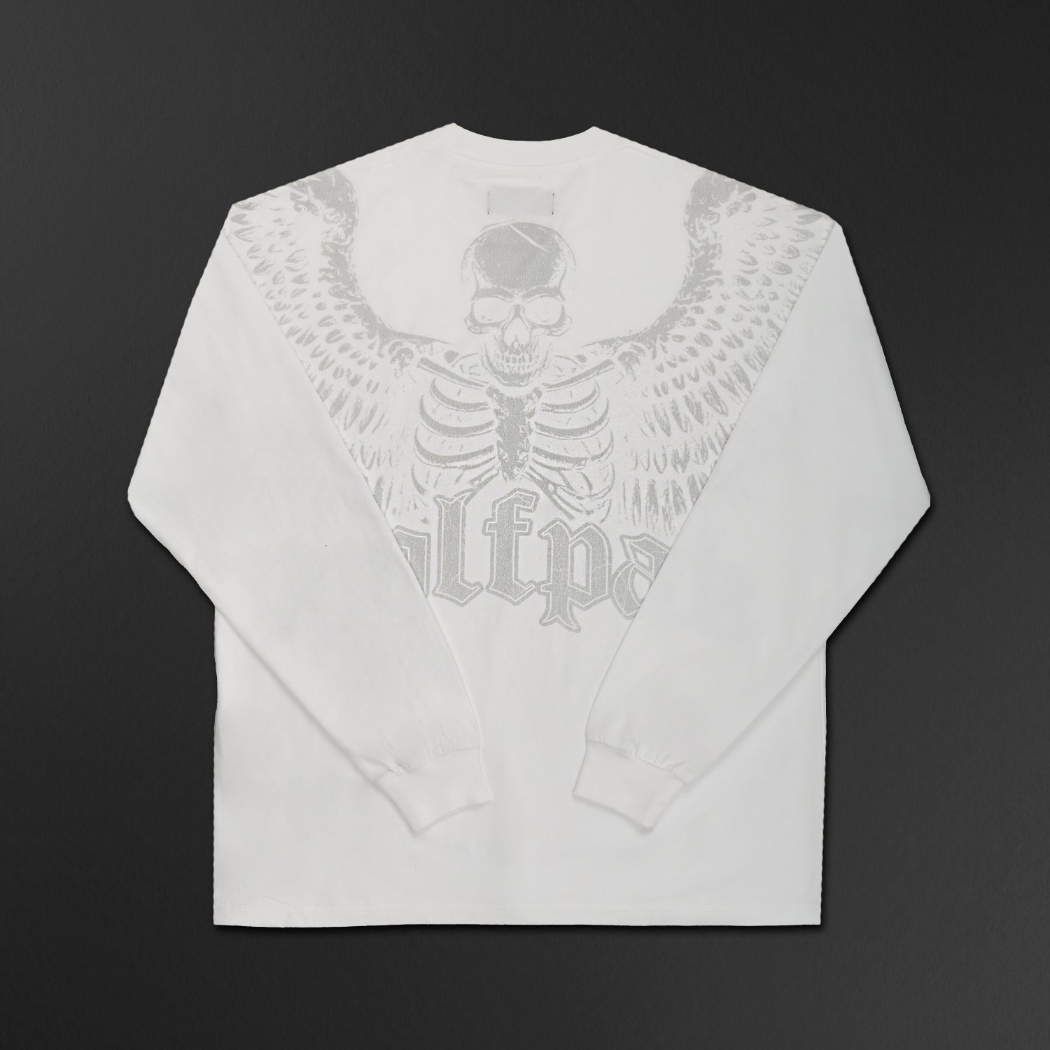 Deathwing White Long Sleeve Tee
