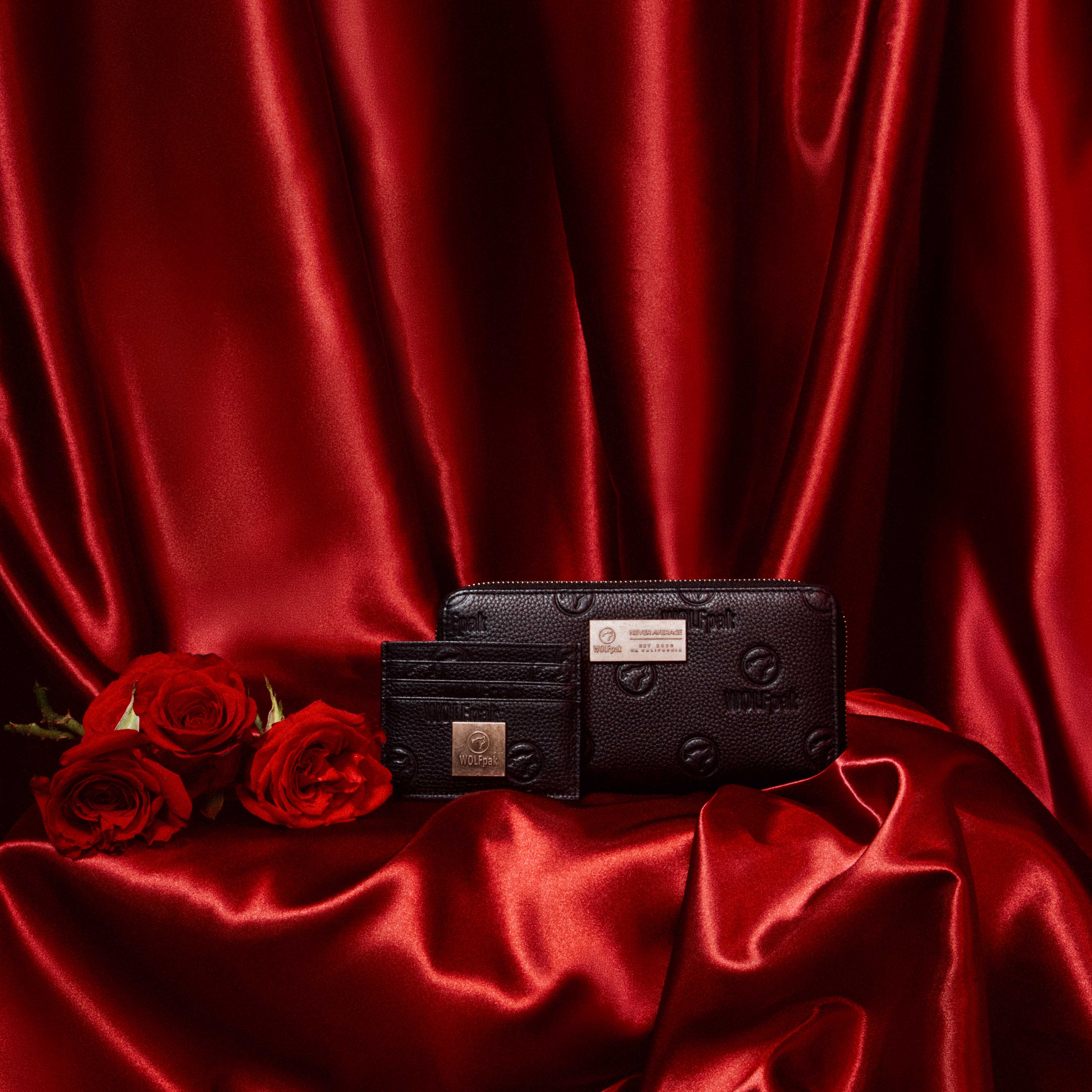 Luxury Leather Wallet & Card Holder Bundle