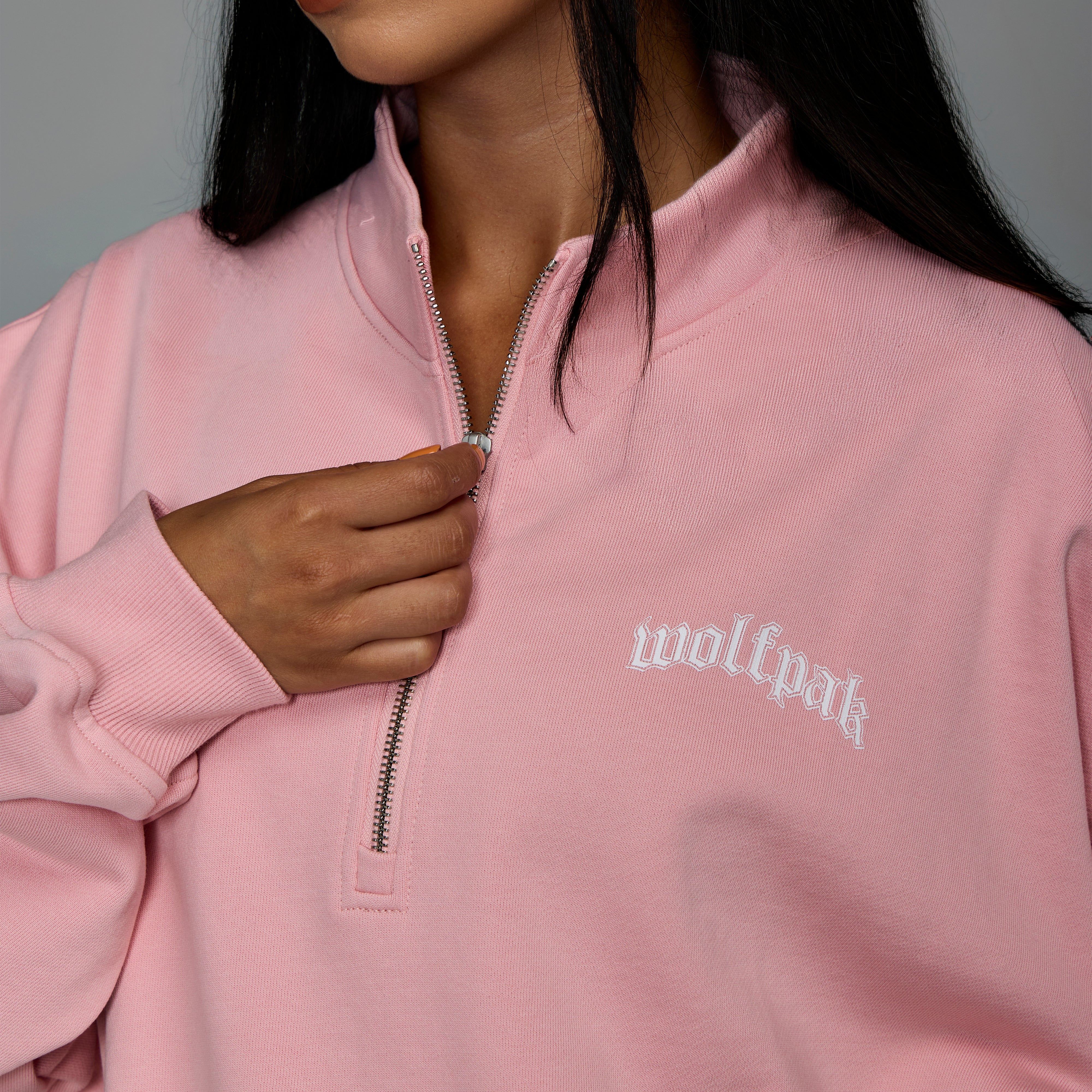 Deathwing Pink Half Zip