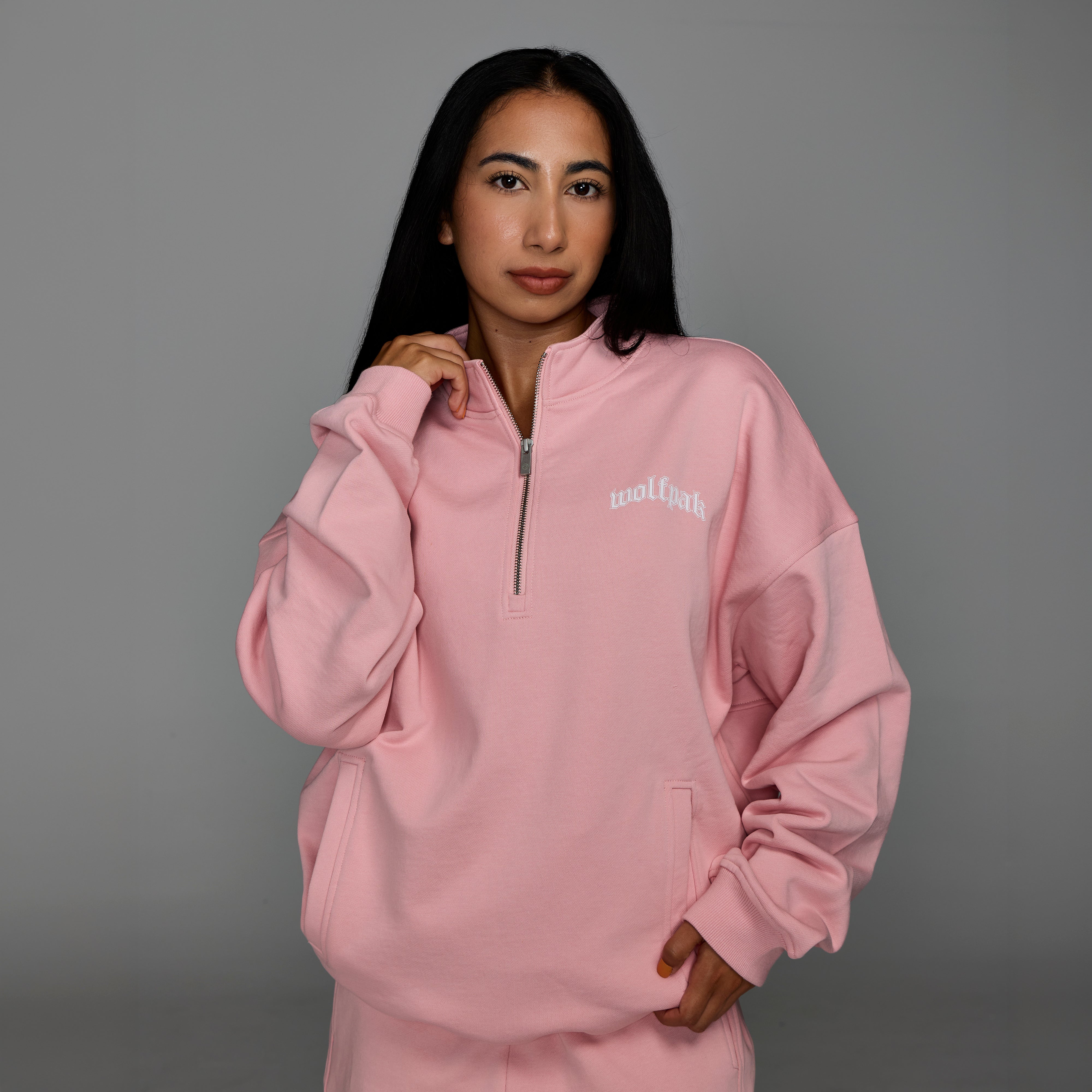 Deathwing Pink Half Zip