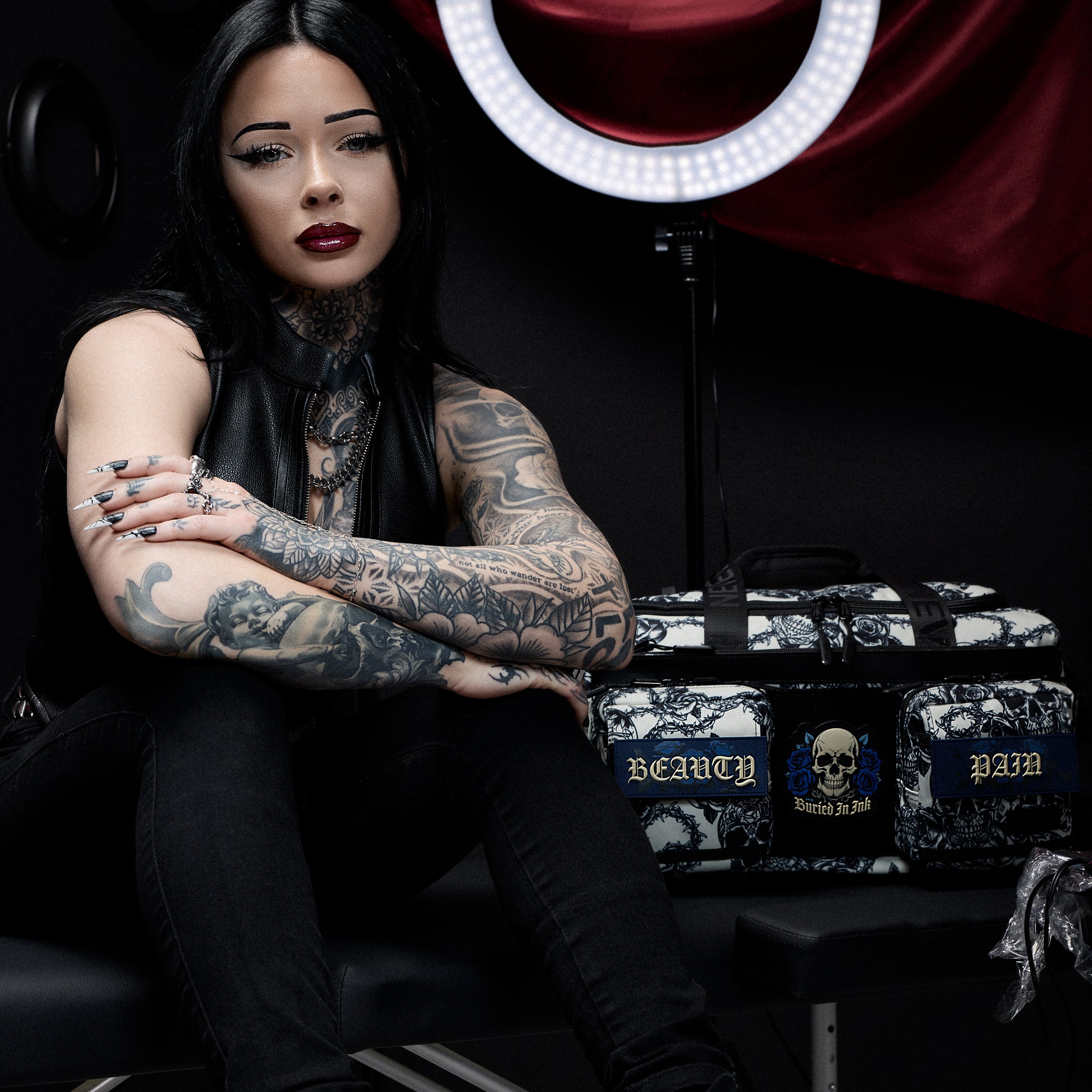 30L Perfect Duffle Bag Buried In Ink PREVIEW