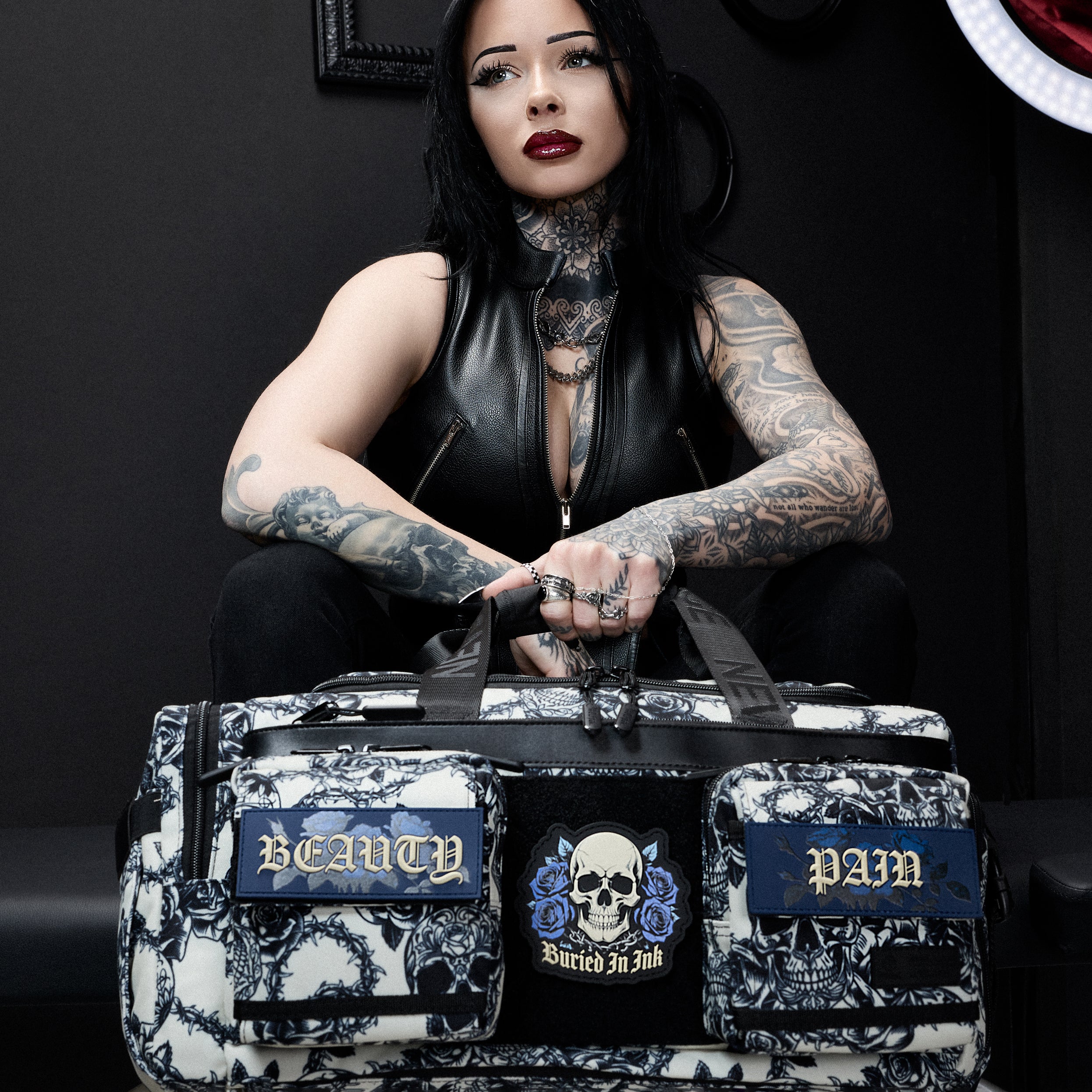 30L Perfect Duffle Bag Buried In Ink PREVIEW