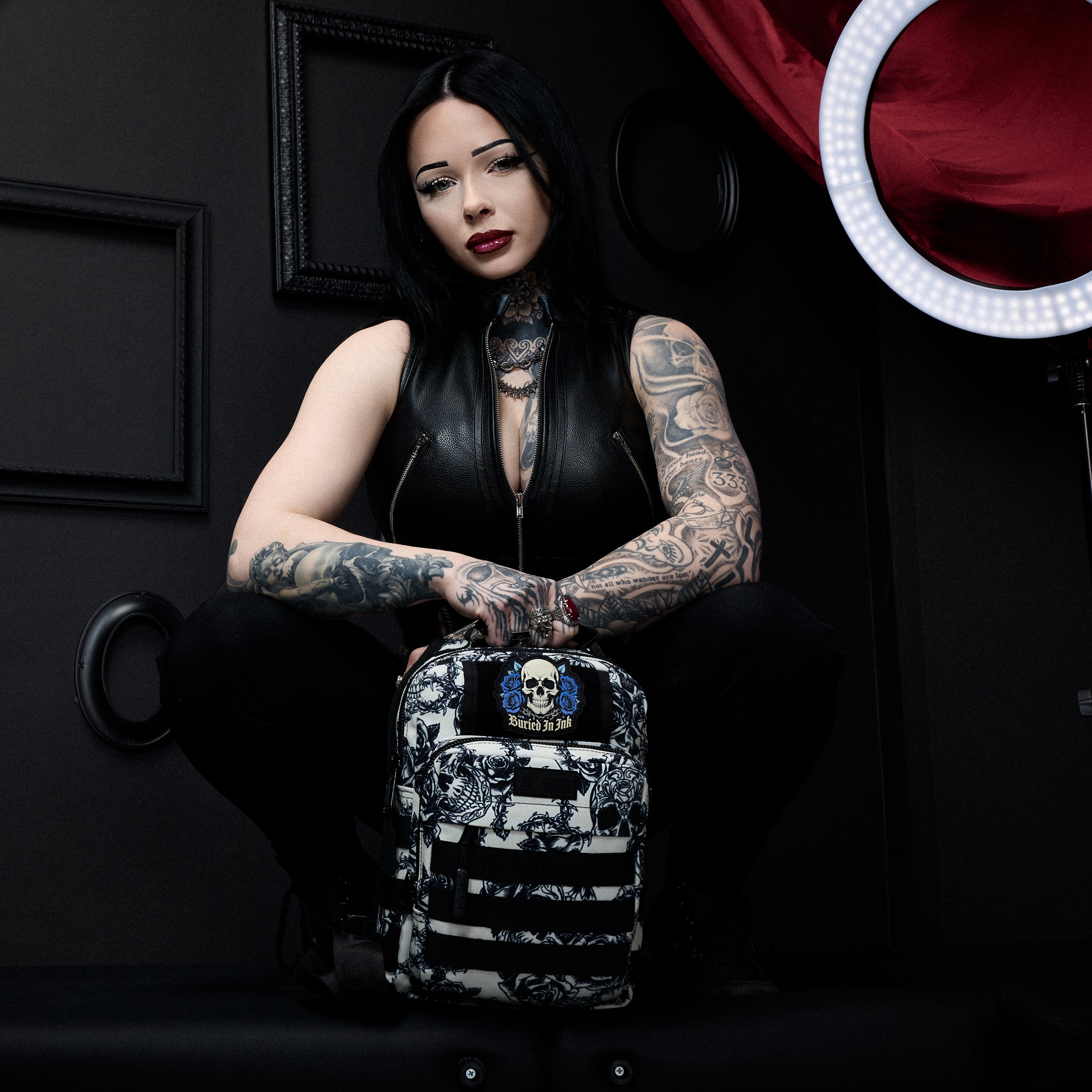 9L Tactical Sling Bag Buried In Ink PREVIEW