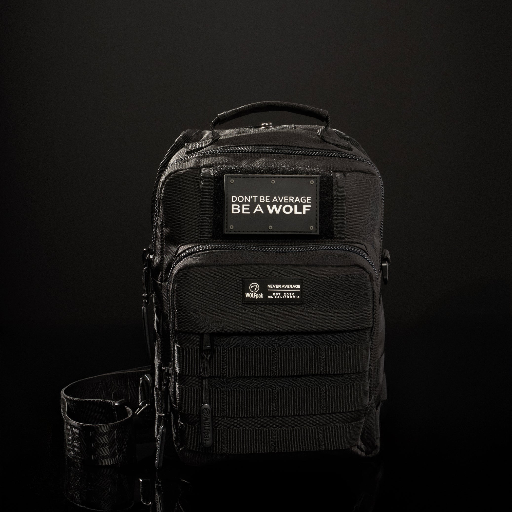 35L Alpha Black Backpack & 9L Tactical Sling Bundle