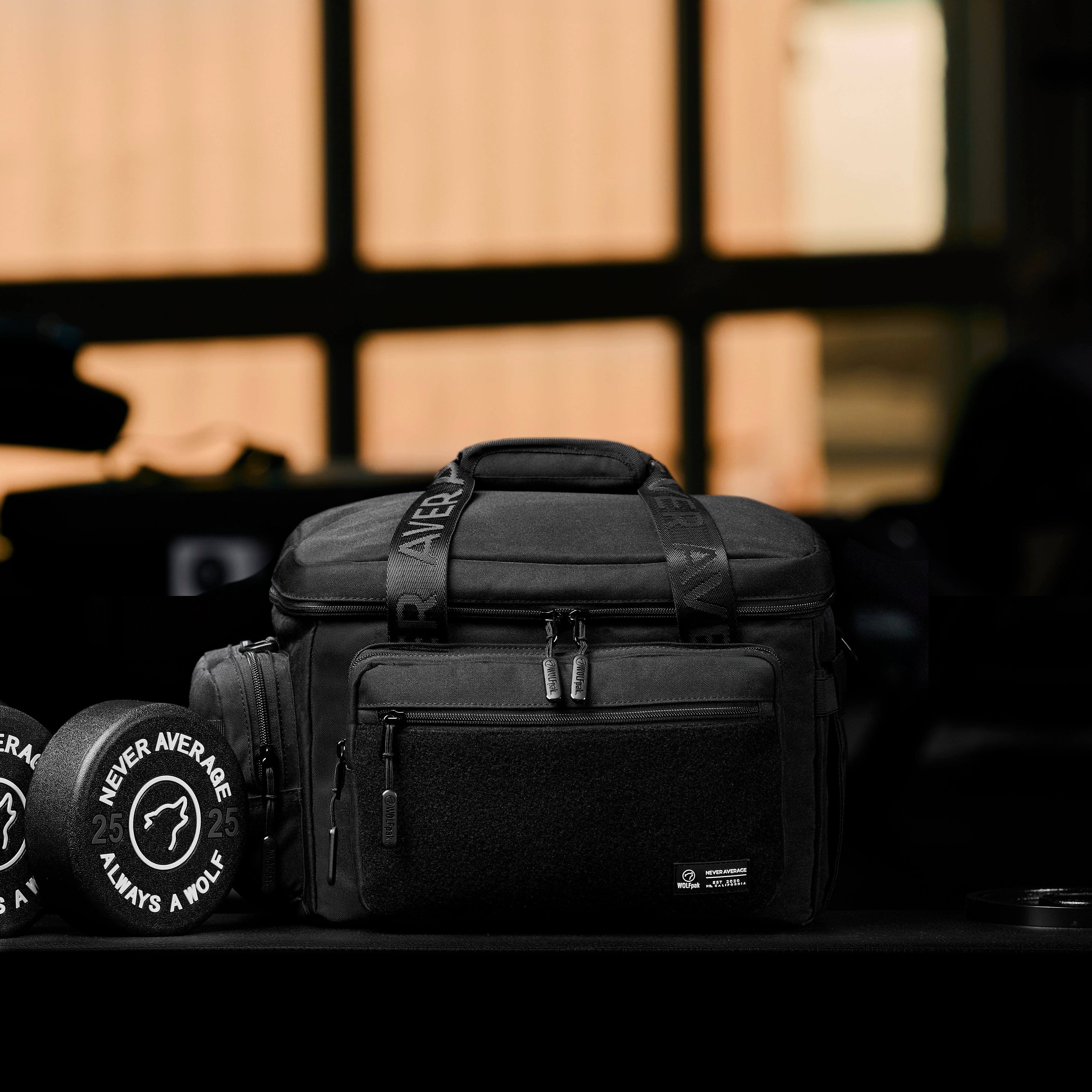 20L Alpha Black Tactical Lunch Box