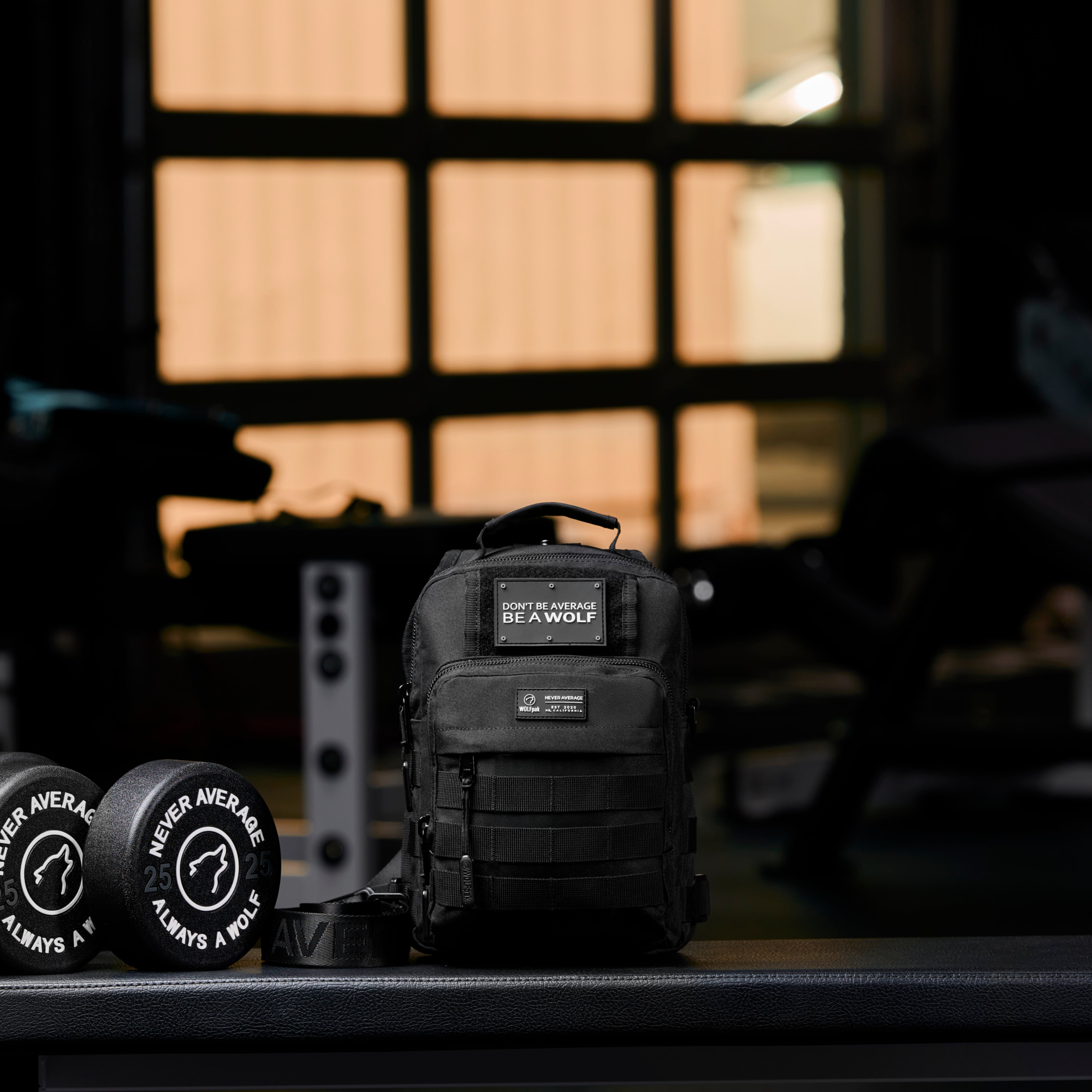 Borsa tattica 9L Alpha nera