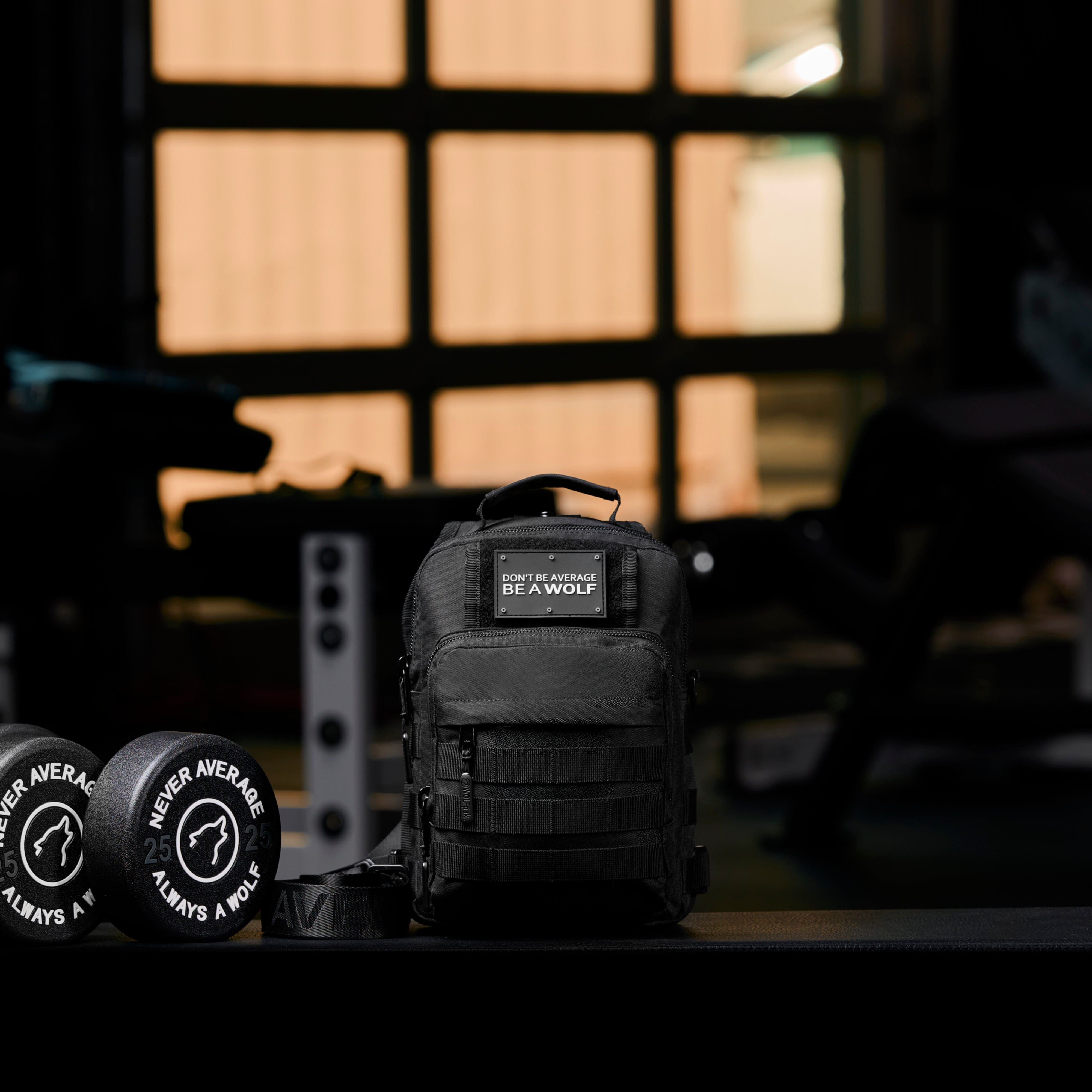 9L Tactical Sling Bag Alpha Black