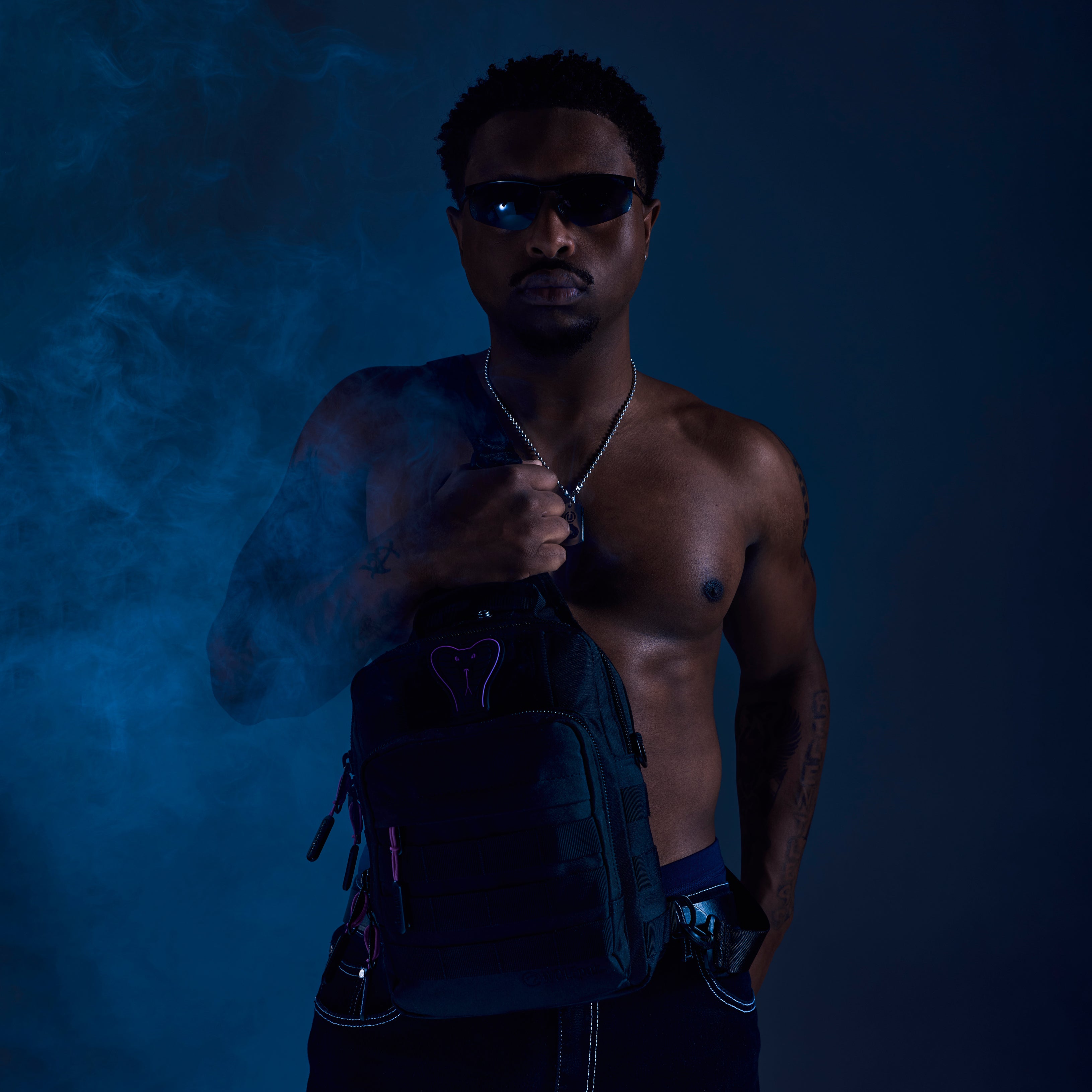 9L Tactical Sling Bag Purple Venom