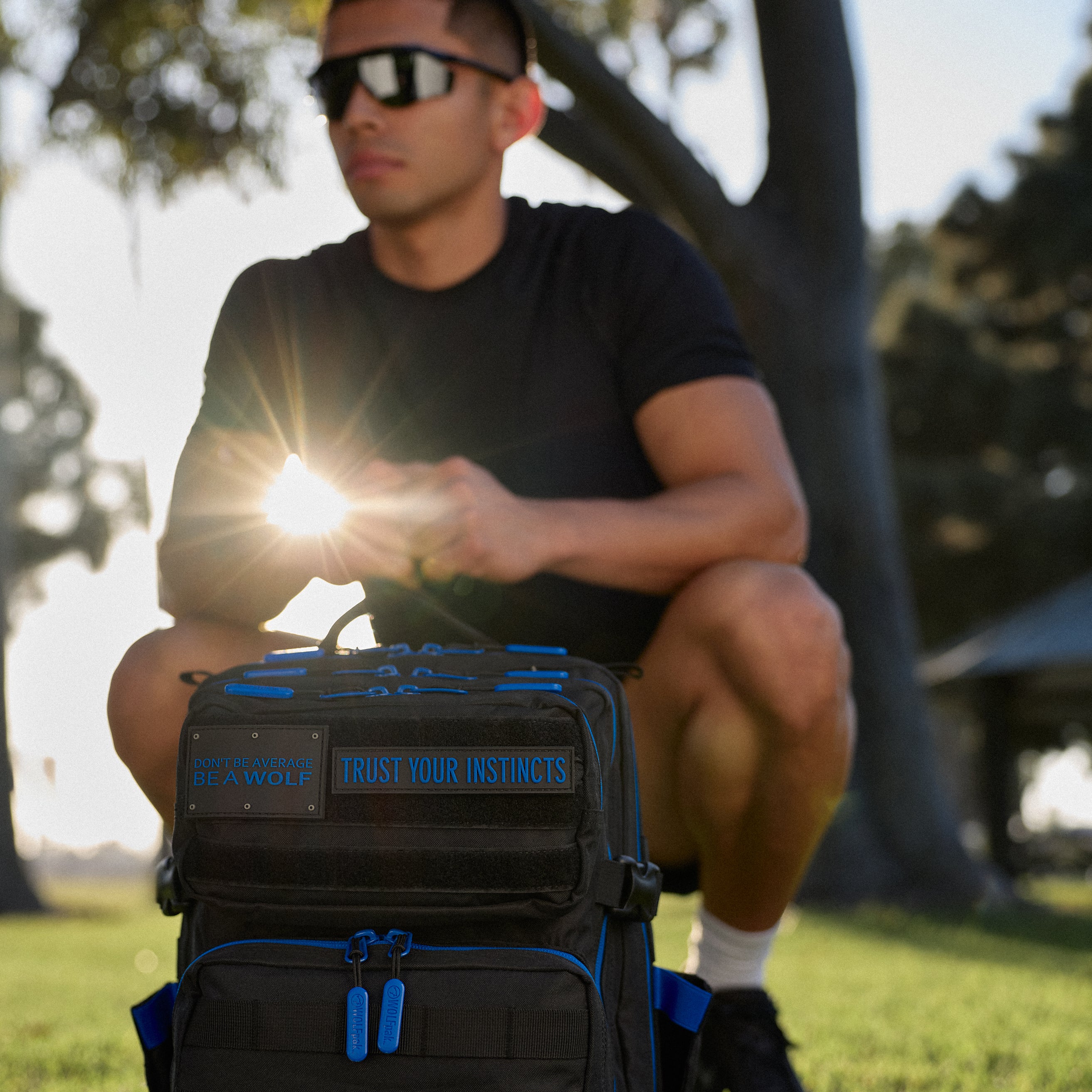 35L Backpack Blue Wolf PREVIEW