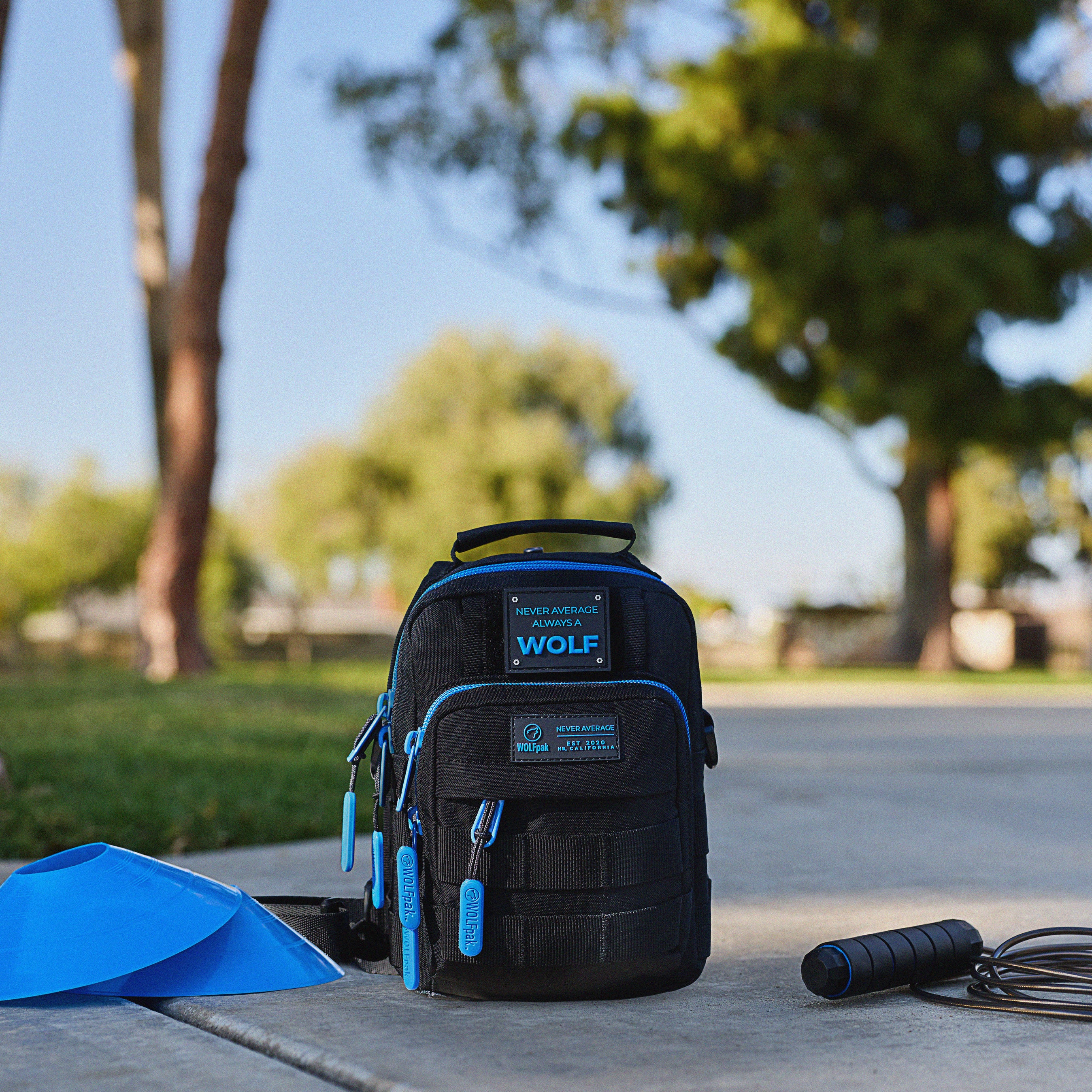 4L Mini Tactical Sling Bag Blue Wolf PREVIEW