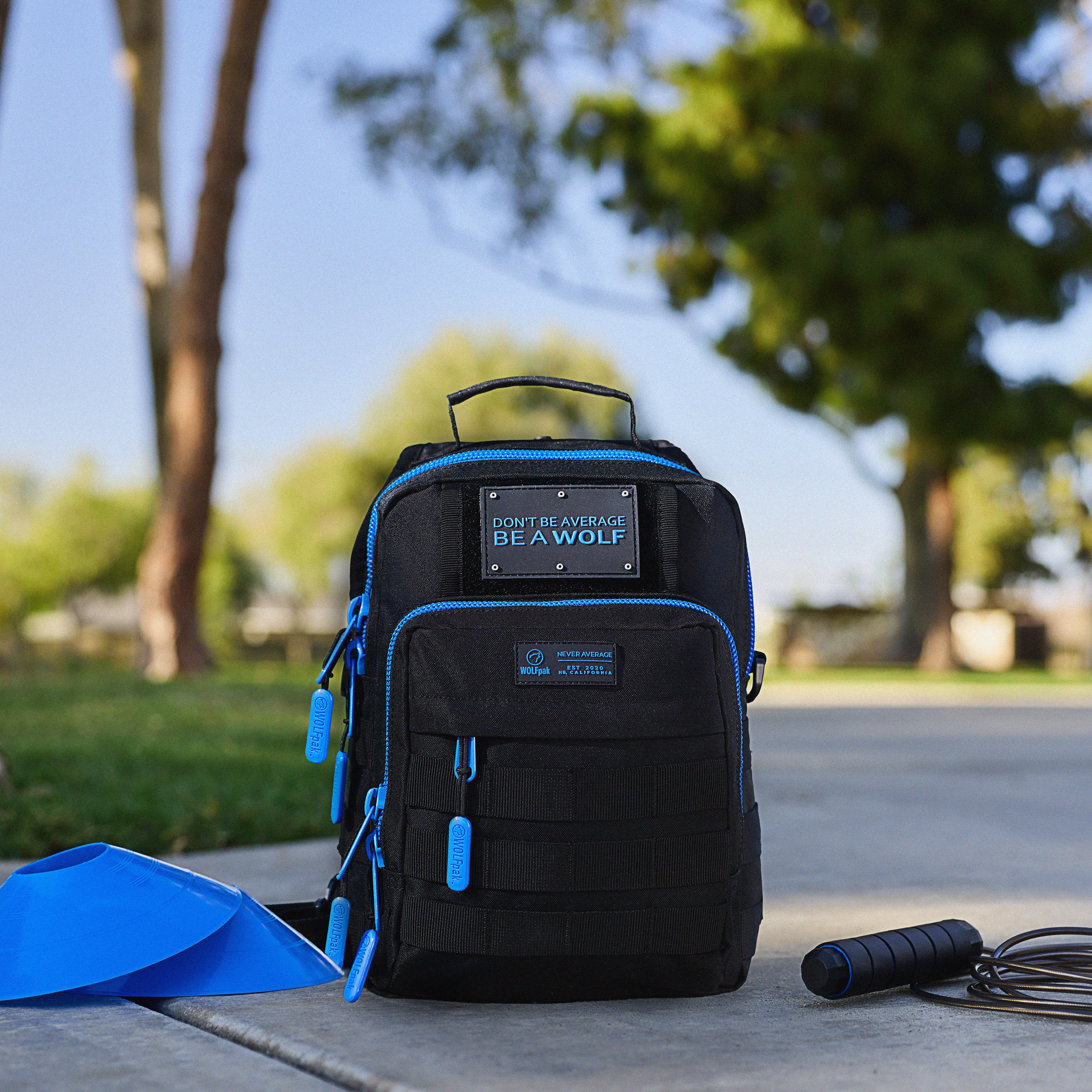 9L Tactical Sling Bag Blue Wolf PREVIEW