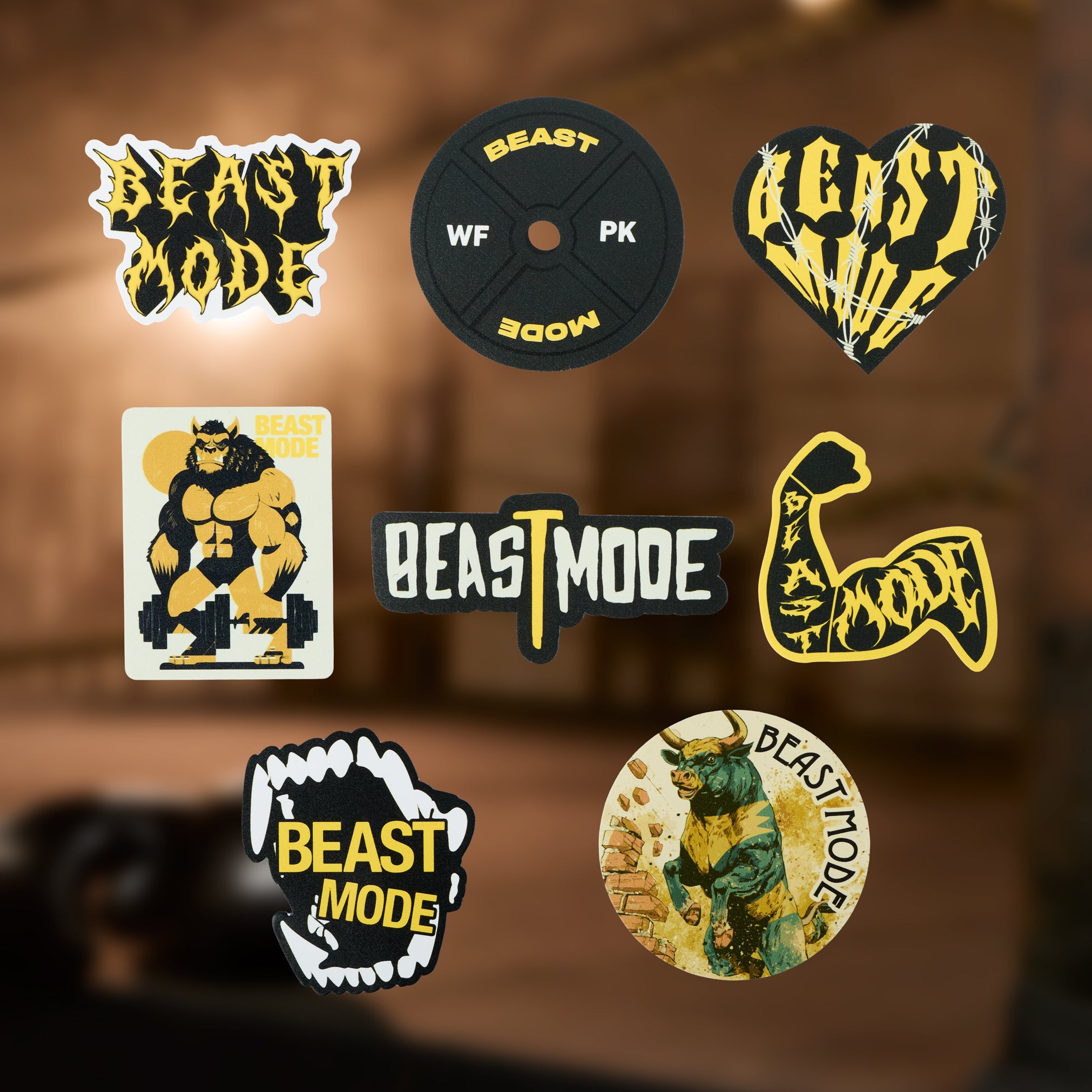Beast Mode Sticker Pak